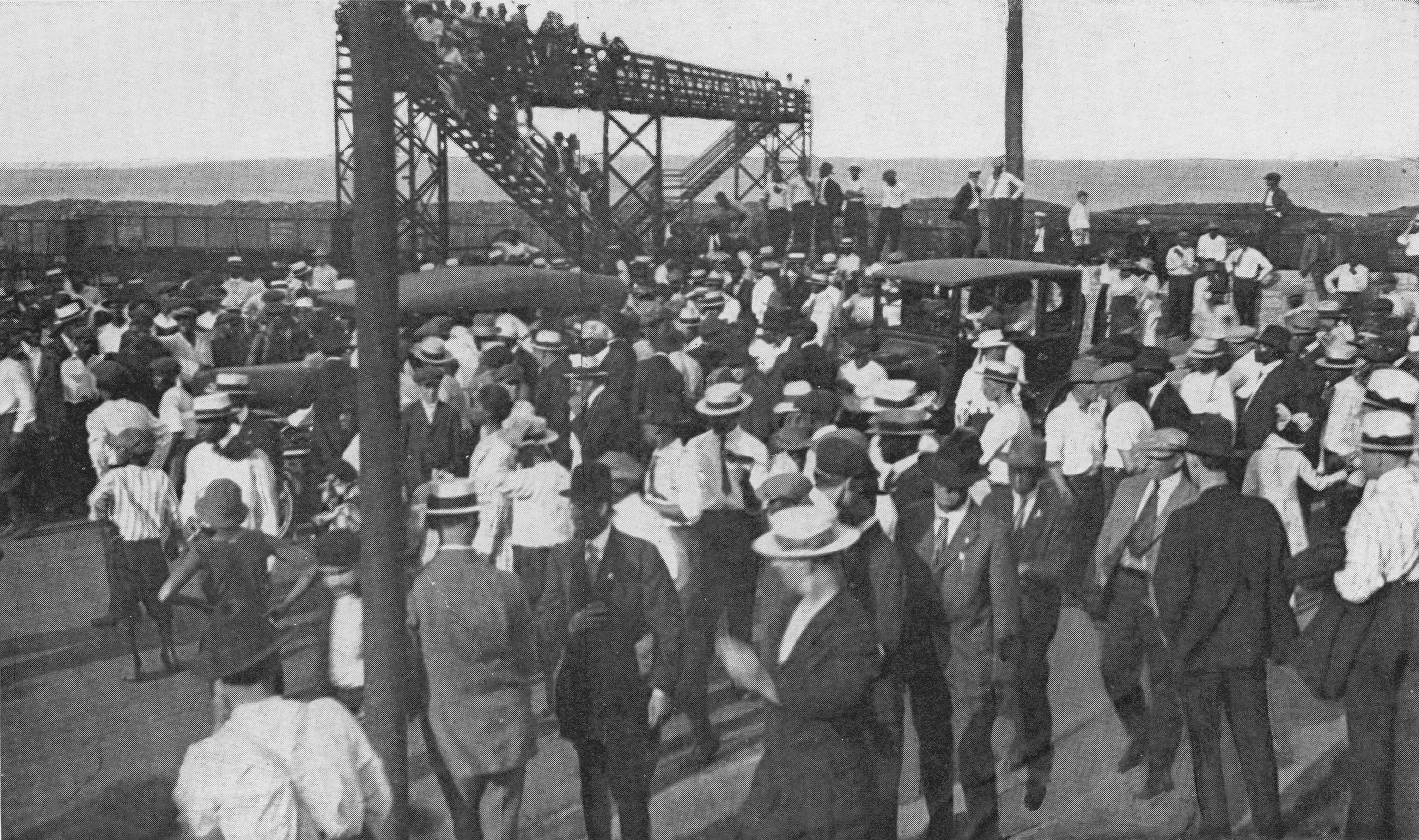 The Chicago race riot began at the 29th Street Beach after the drowning of Eugene Williams, a Black teenager who had crossed an invisible line in the water separating Black people from white people on July 27, 1919 [Jun Fujita/Chicago History Museum/Getty Images]