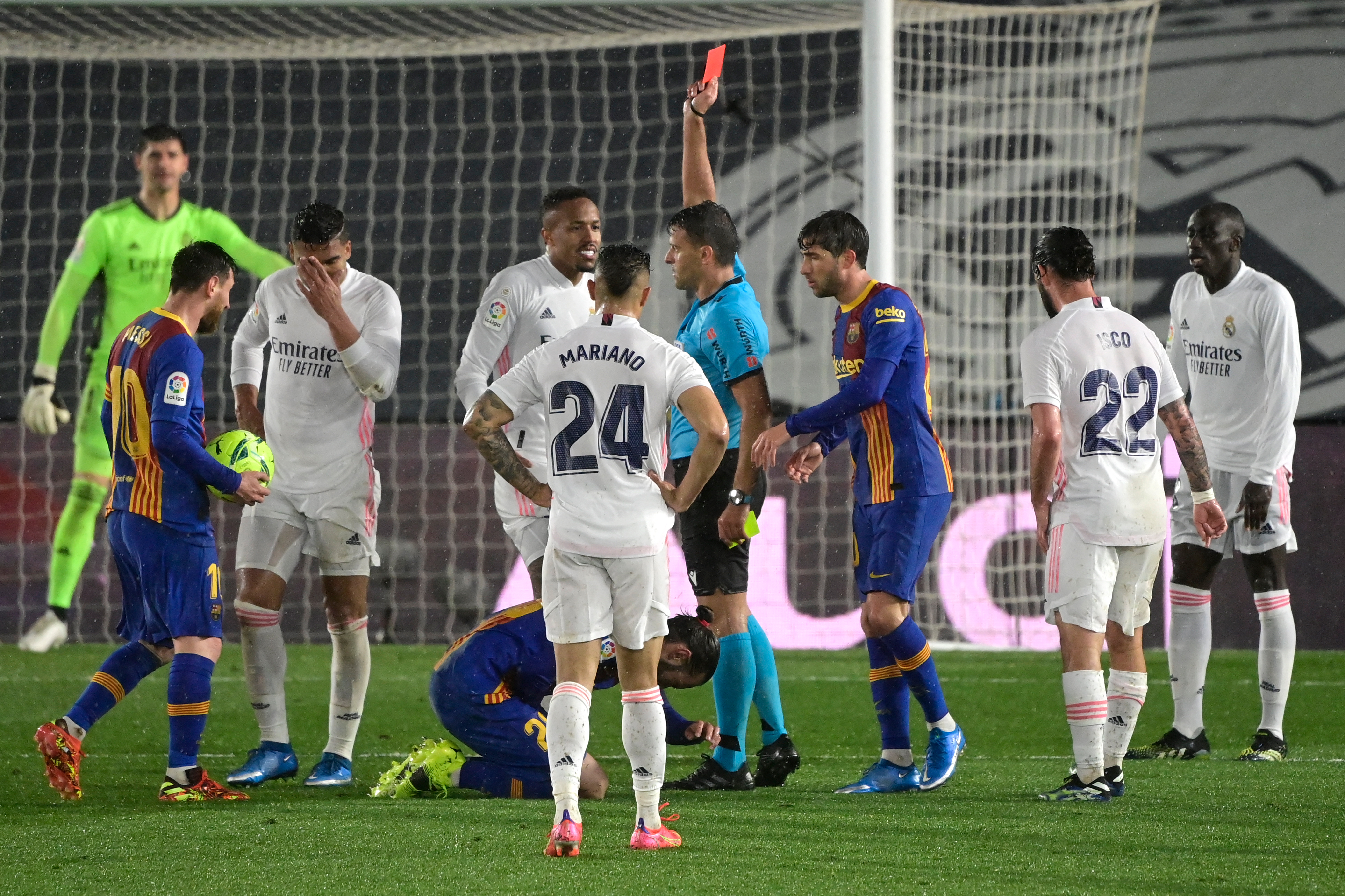 Two Spanish and six English football clubs abandoned the newly formed Super League, crashing the entire project [File: Javier Soriano/AFP]