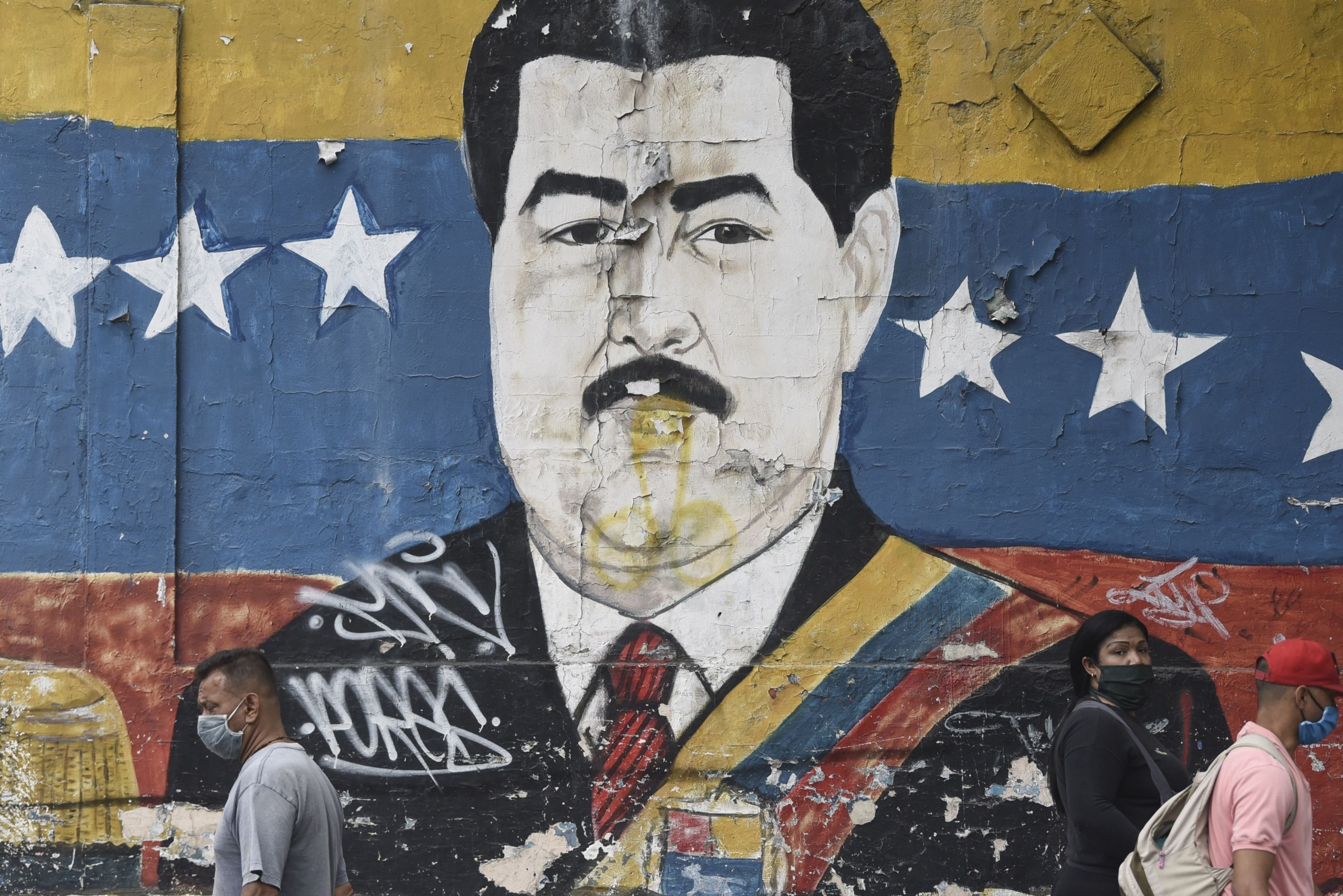 The International Monetary Fund's decision is the latest setback for President Nicolas Maduro’s regime, which has been largely cut off from a global financial network due to Untied States sanctions [File: Carlos Becerra/Bloomberg]