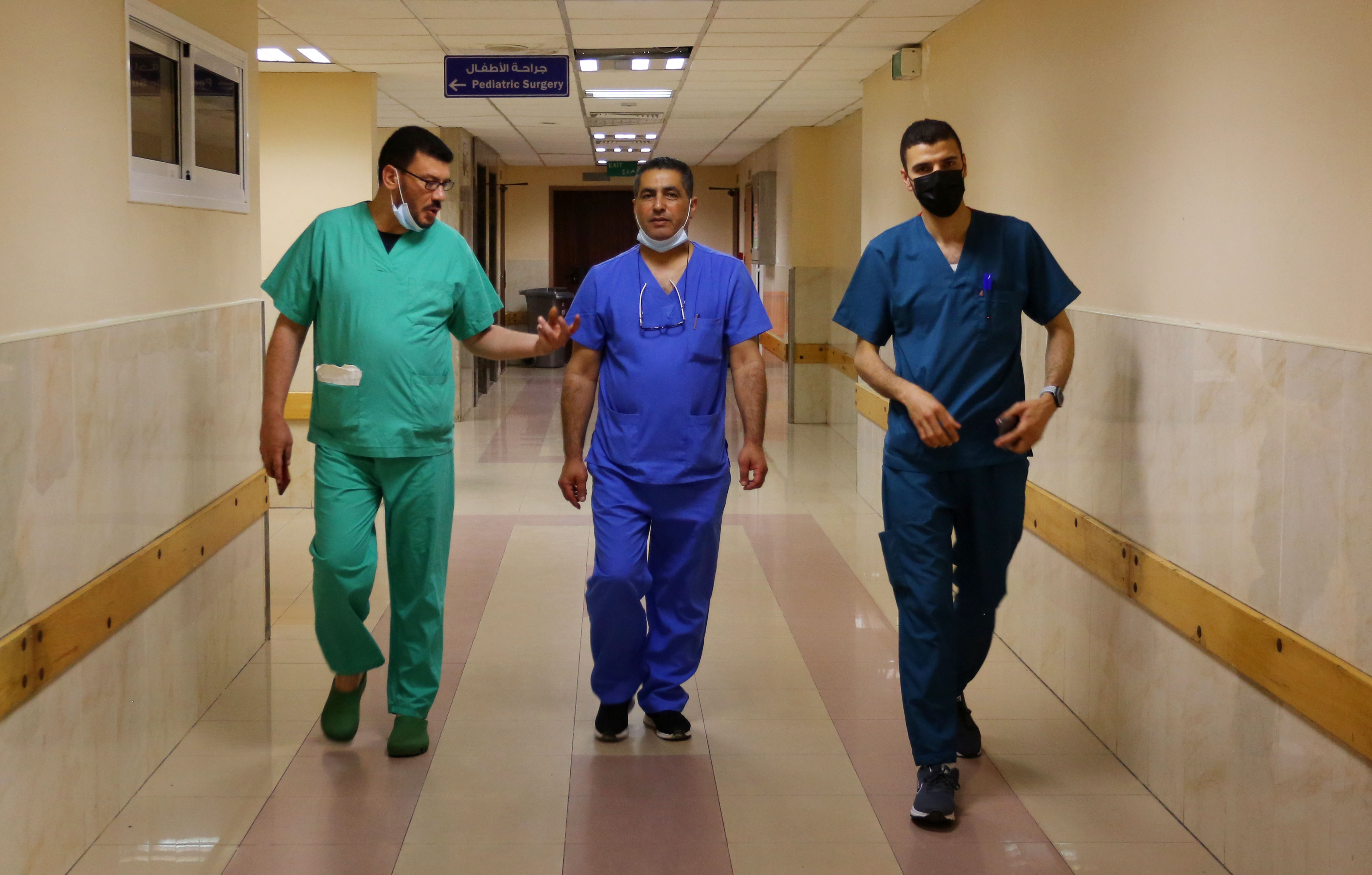 Doctors at al-Shifa hospital treat patients from all across the Gaza Strip [Ashraf Amra/Al Jazeera]