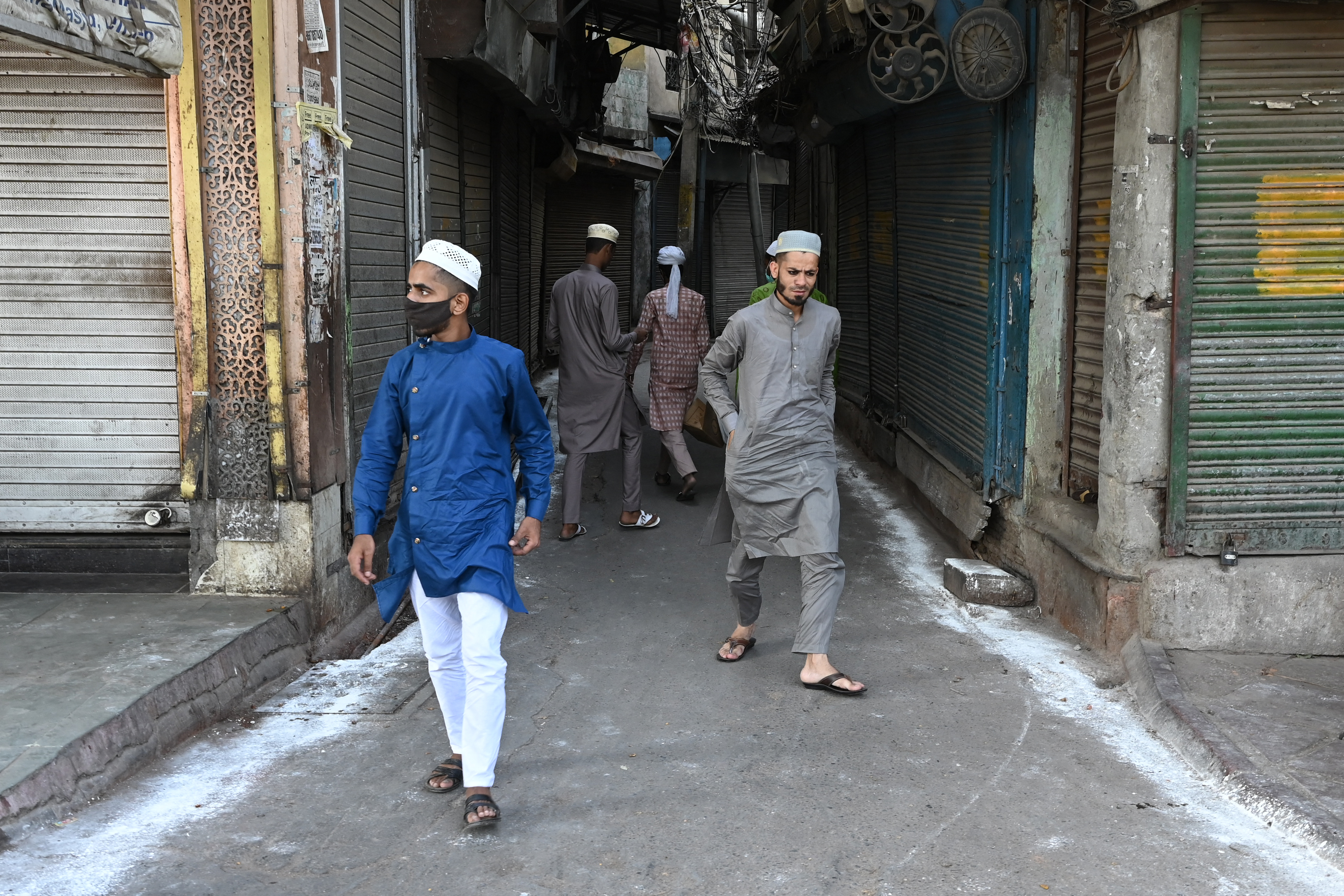 Muslim politicians, writers, journalists and everyday citizens became targets of a fresh hate campaign after Taliban returned to power in Afghanistan [File: Arun Sankar/AFP]
