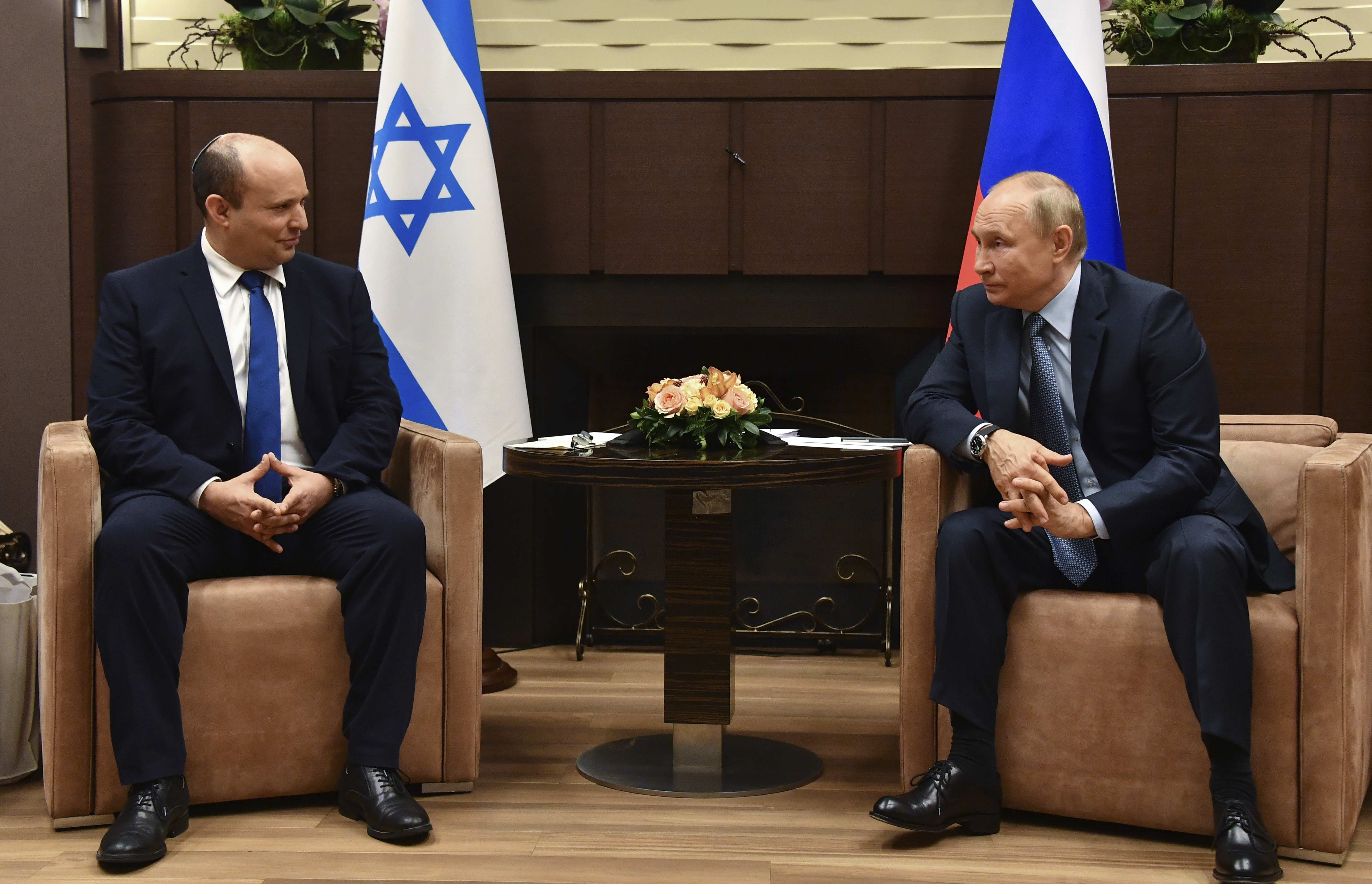 Israel's PM Bennett with Putin