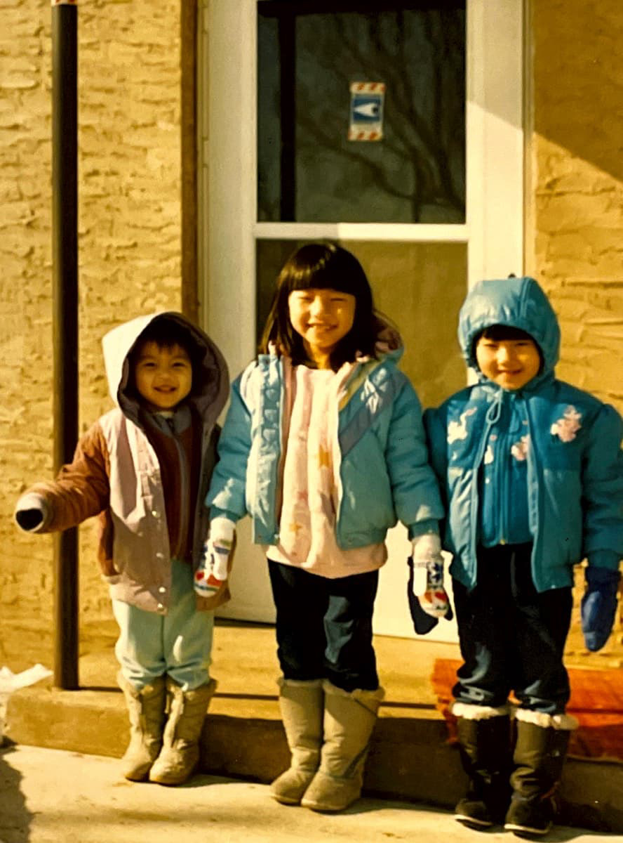 The author in her first year as a refugee child in the United States [Photo courtesy of Kao Kalia Yang]