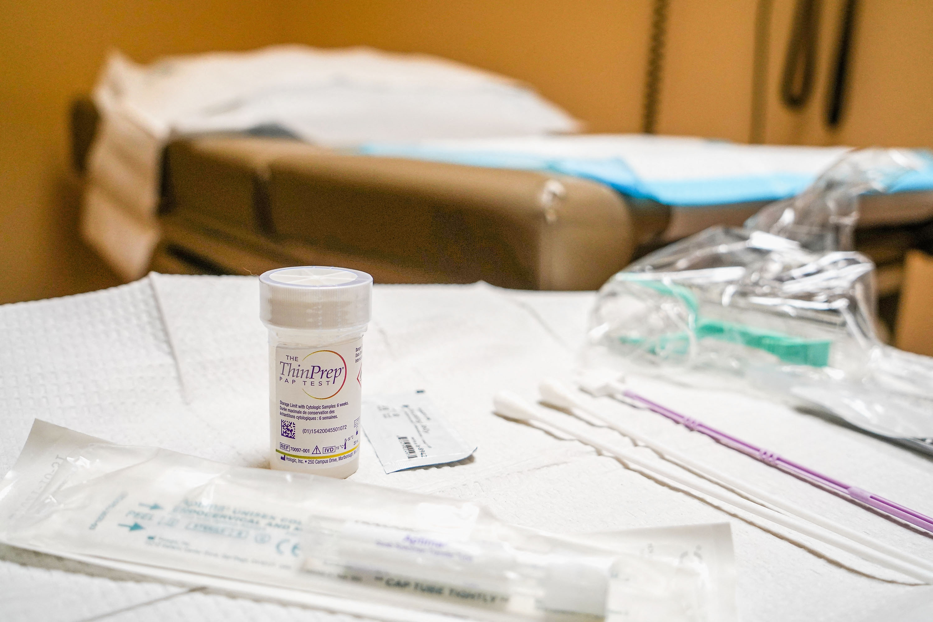 Some 90 percent of cervical cancer deaths globally occur in low- and middle-income countires [File: Suzi Pratt/Getty Images via AFP]