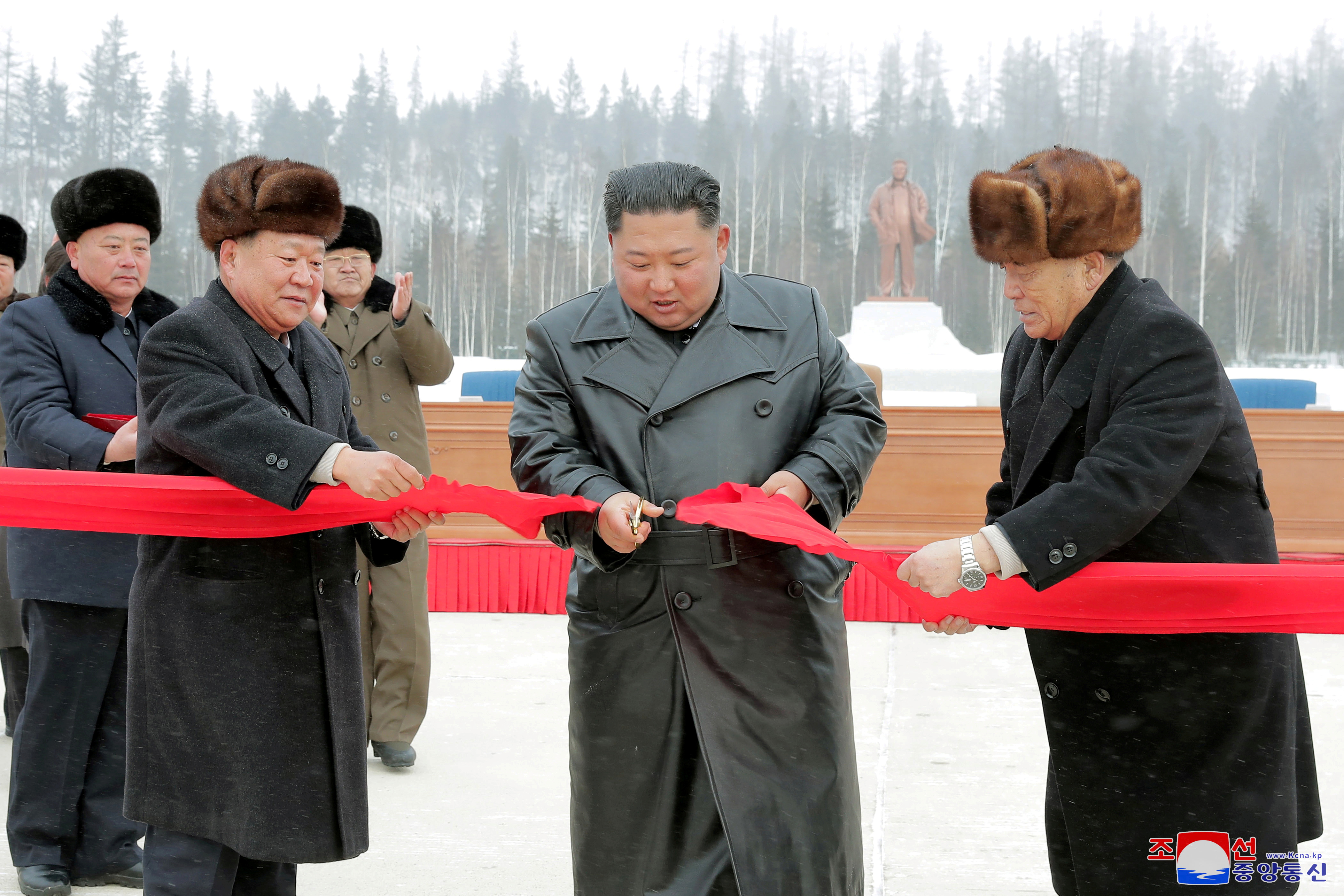 North Korean leader Kim Jong Un pictured last month, has been in power for nearly 10 years since his father died in December 2011 [KCNA via Reuters]