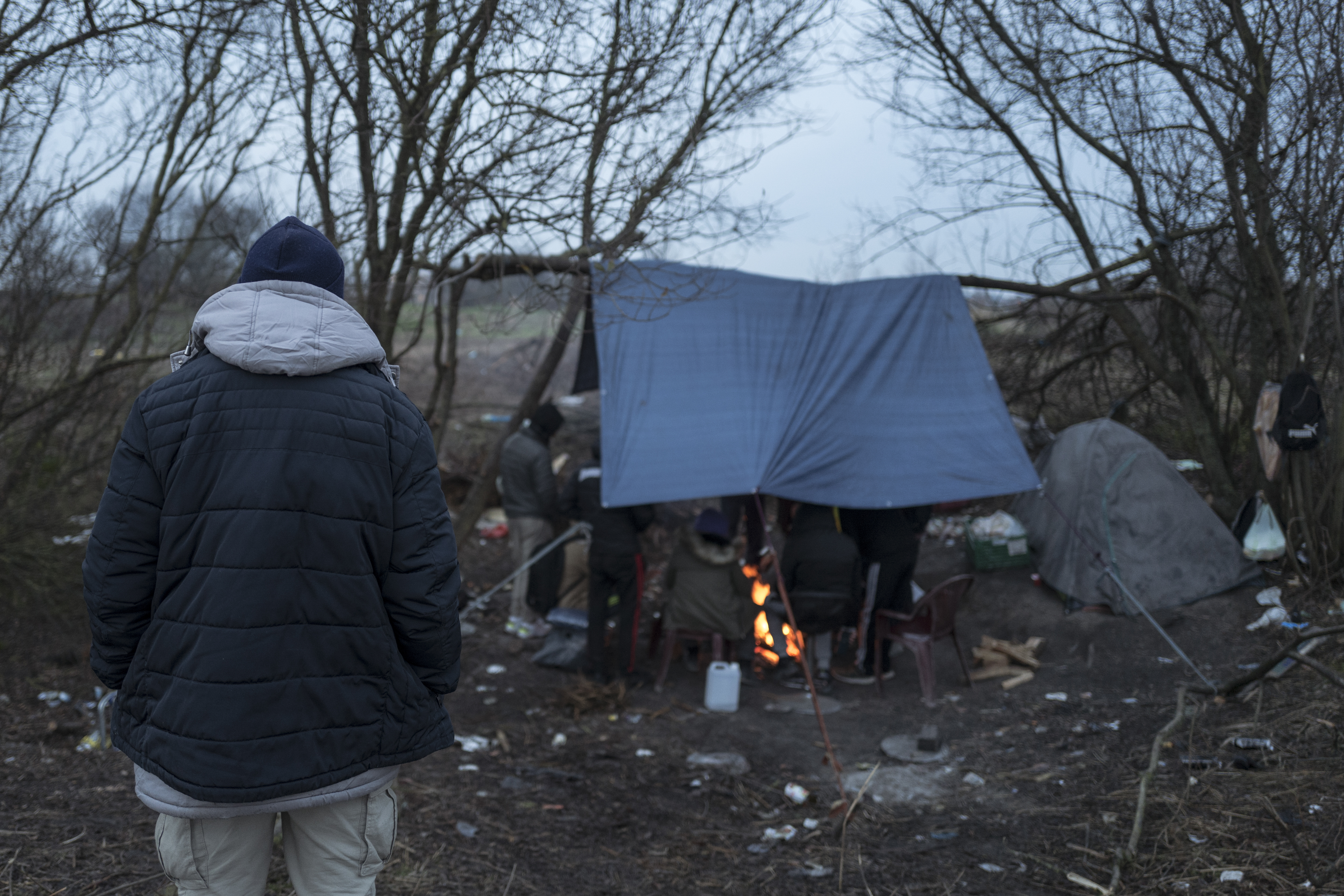 Migrants in Calais