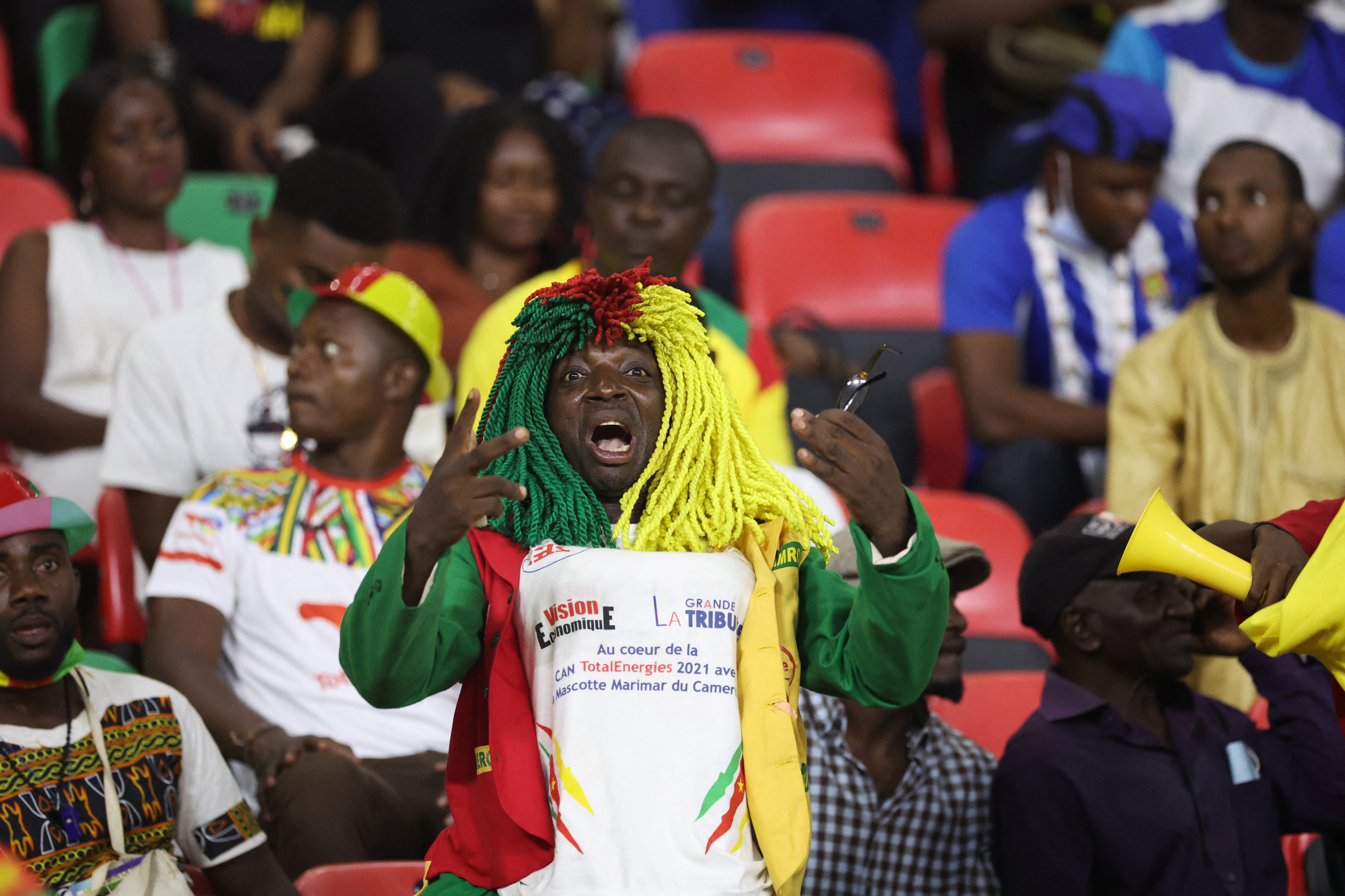 cameroon football fan