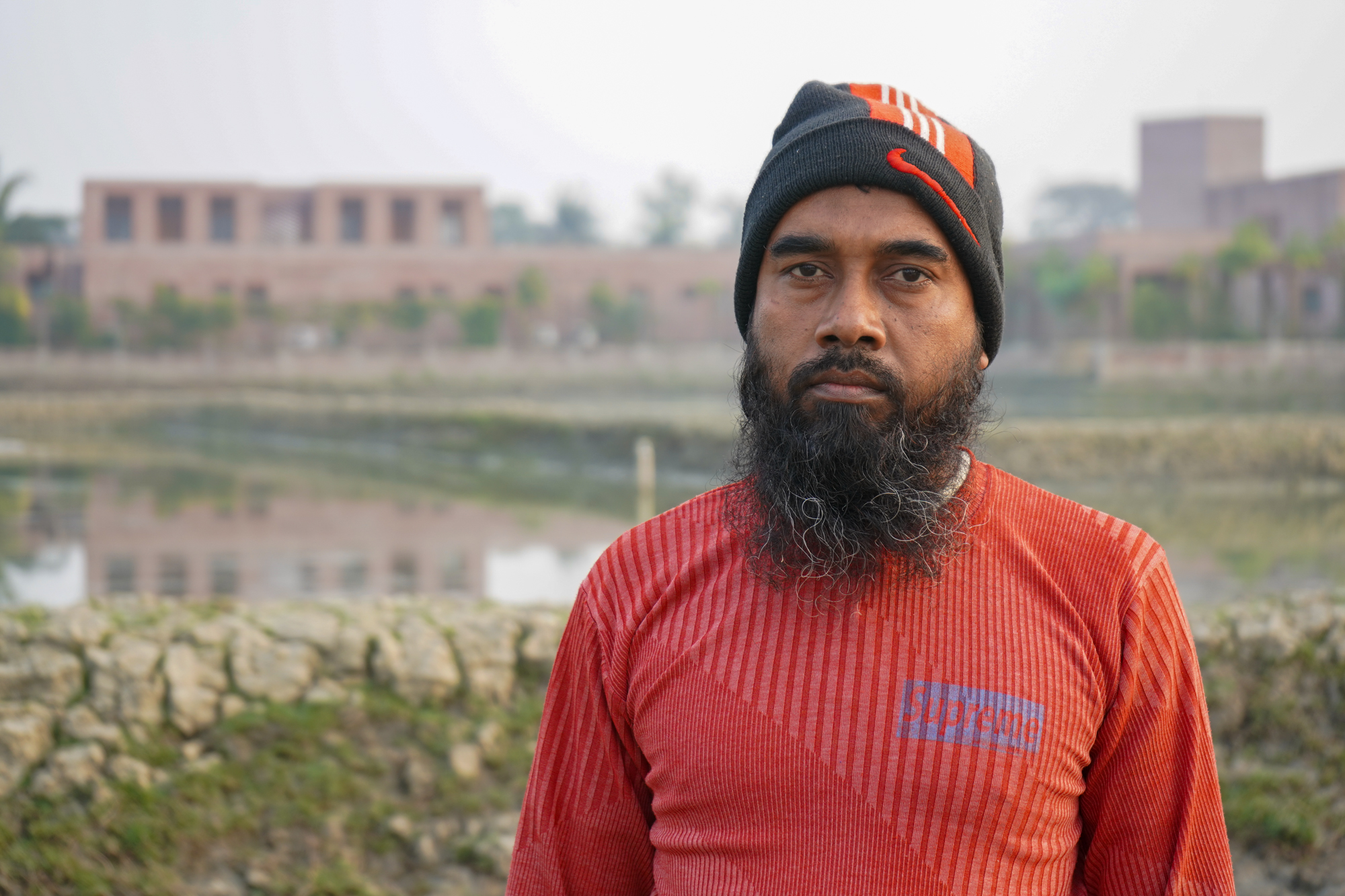 Golam Rasul is a local farmer shyamnagar, Satkhira District, Bangladesh