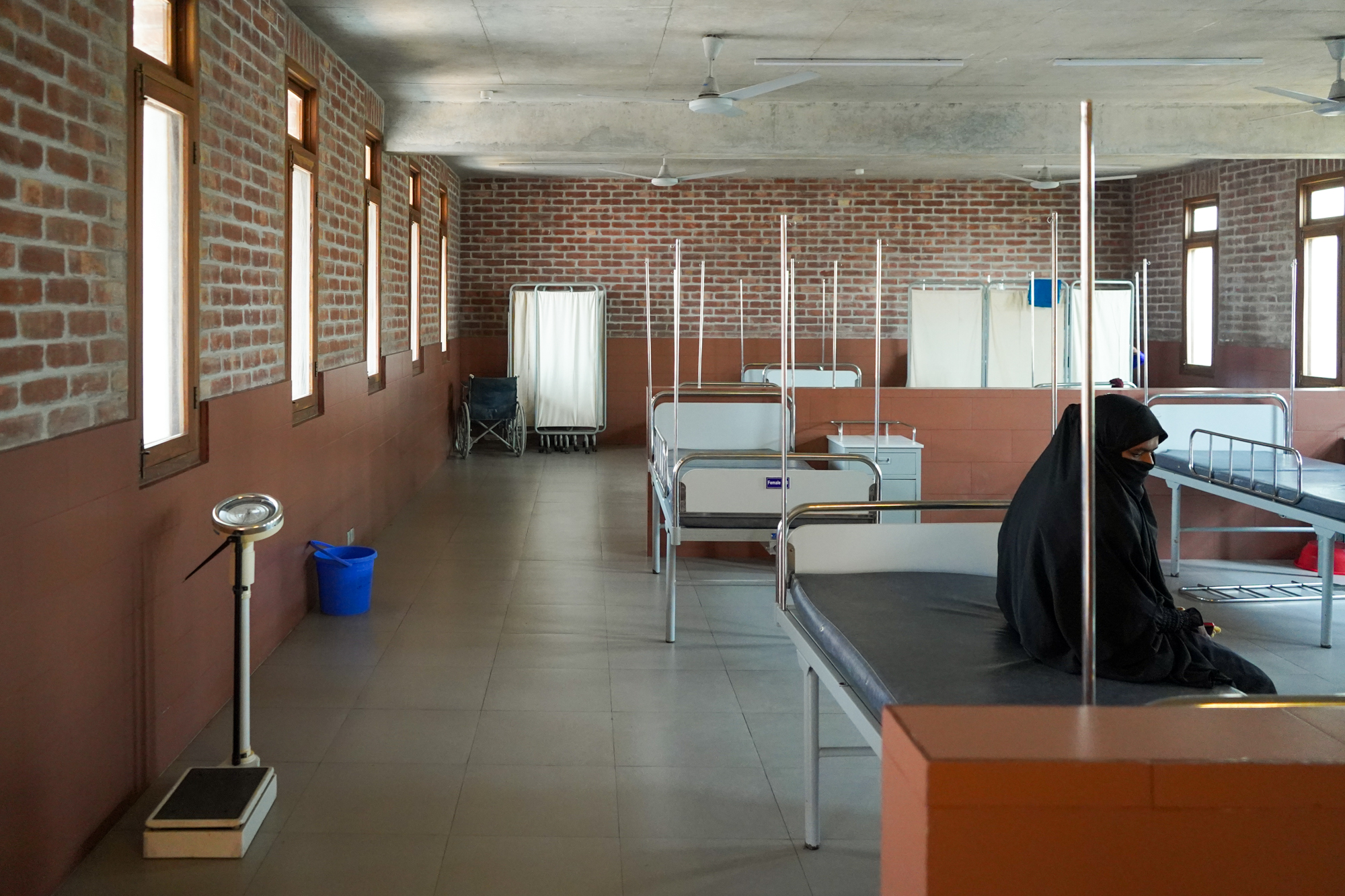 Patients at the Friendship Hospital ward