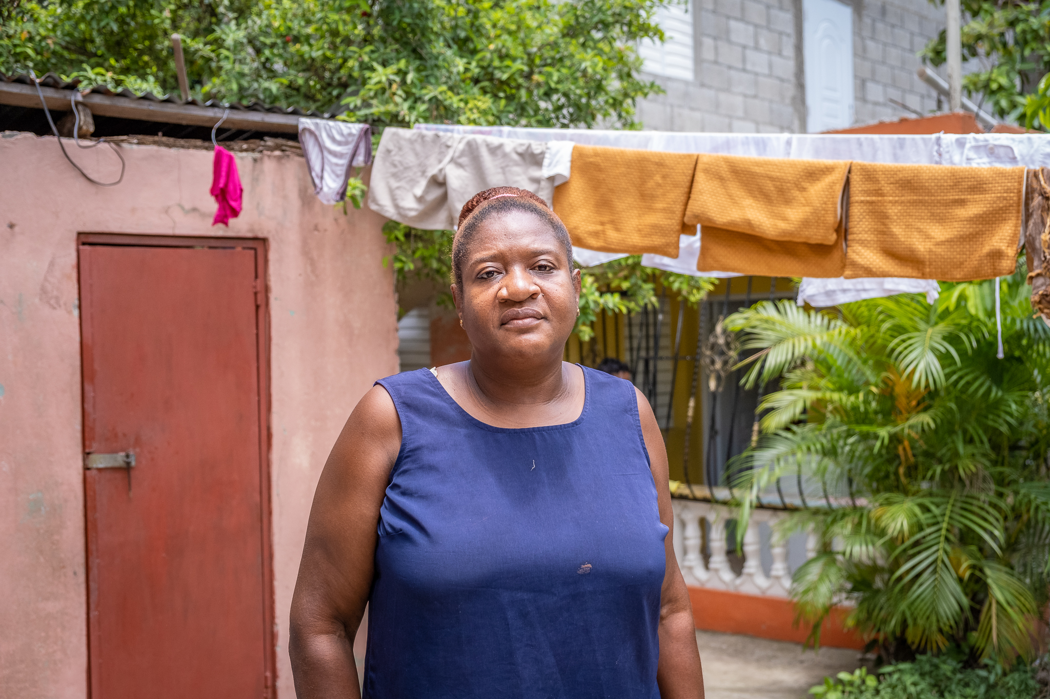 Elizabeth Mota is a Dominican woman from Bajos de Haina