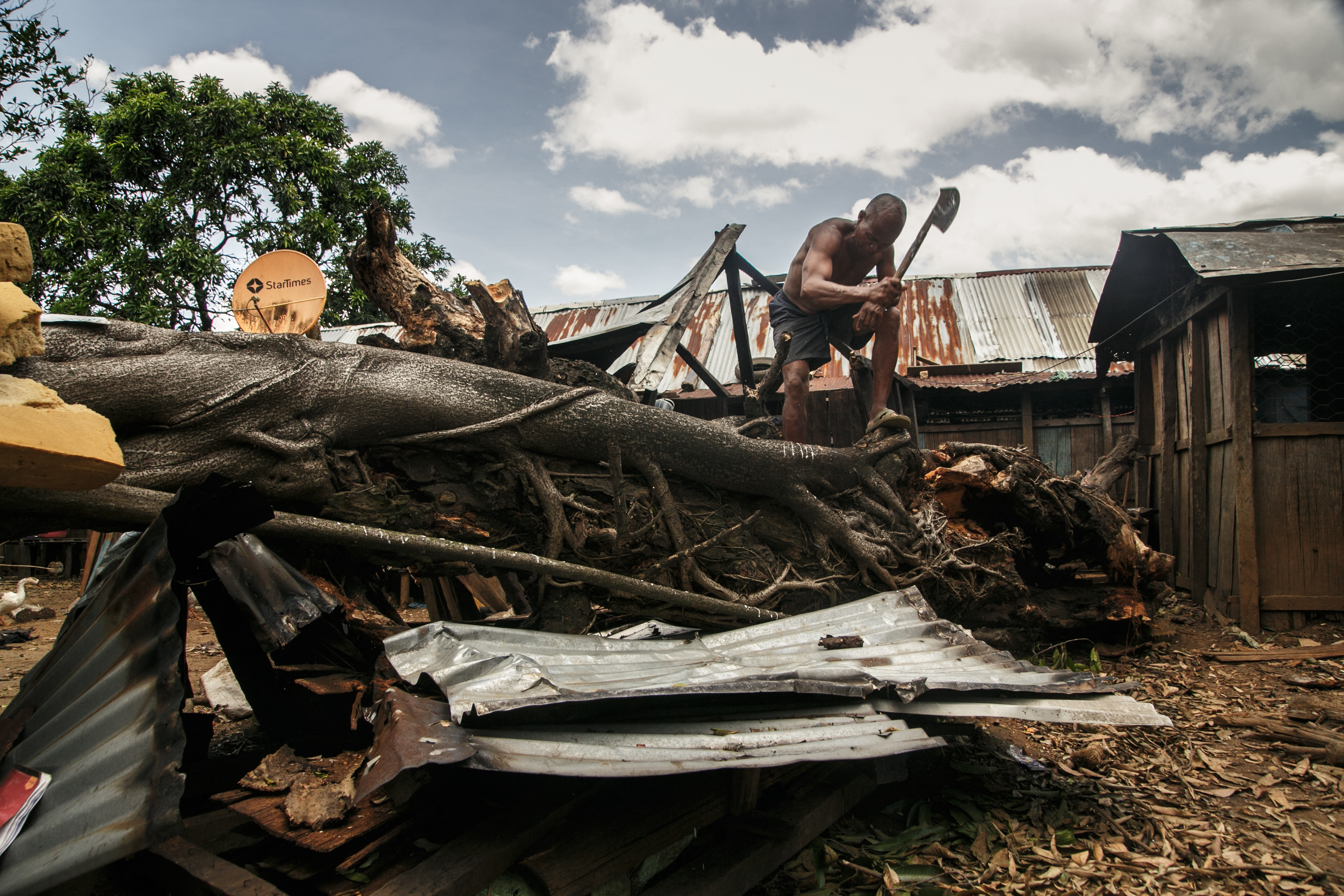 The disaster relief agency said that of the deaths, 87 had occurred in one area, the Ikongo district in southeast Madagascar [Rijasolo/AFP]