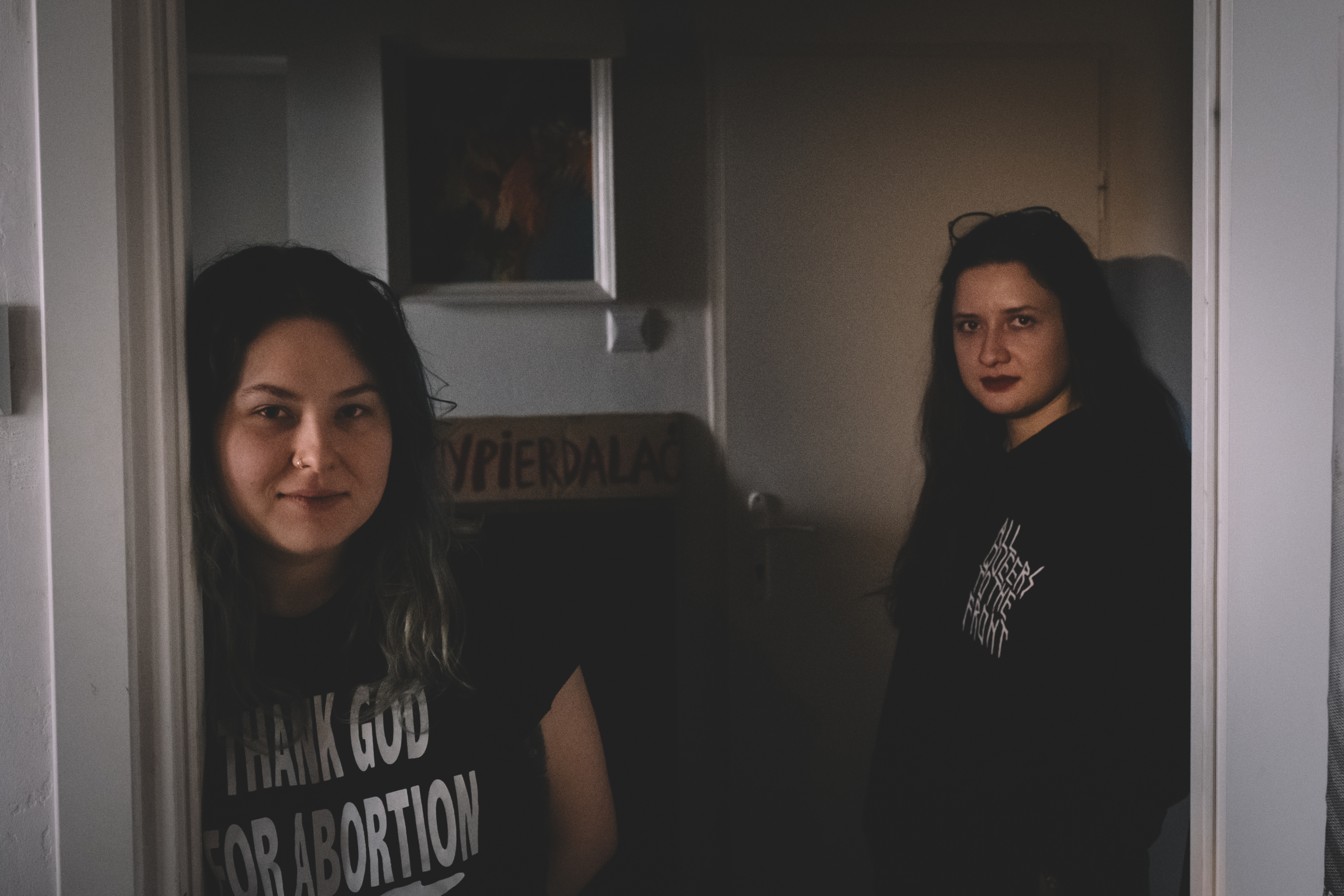 Olimpia Rys and Melania Rys, 19 and 20, are sisters and both students of medicine. They are as well women’s rights activists being part of the so called Abortion