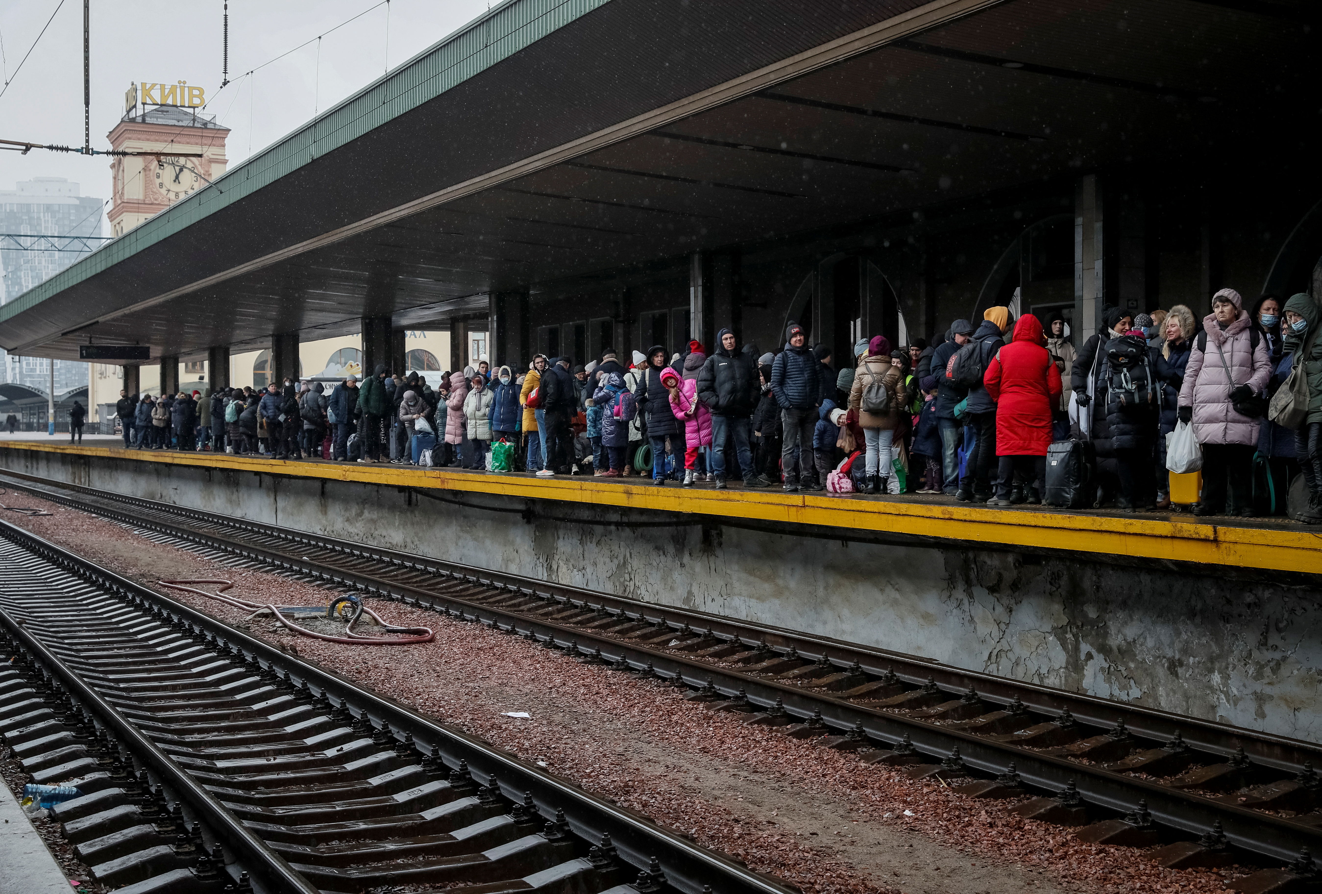 Kyiv train station