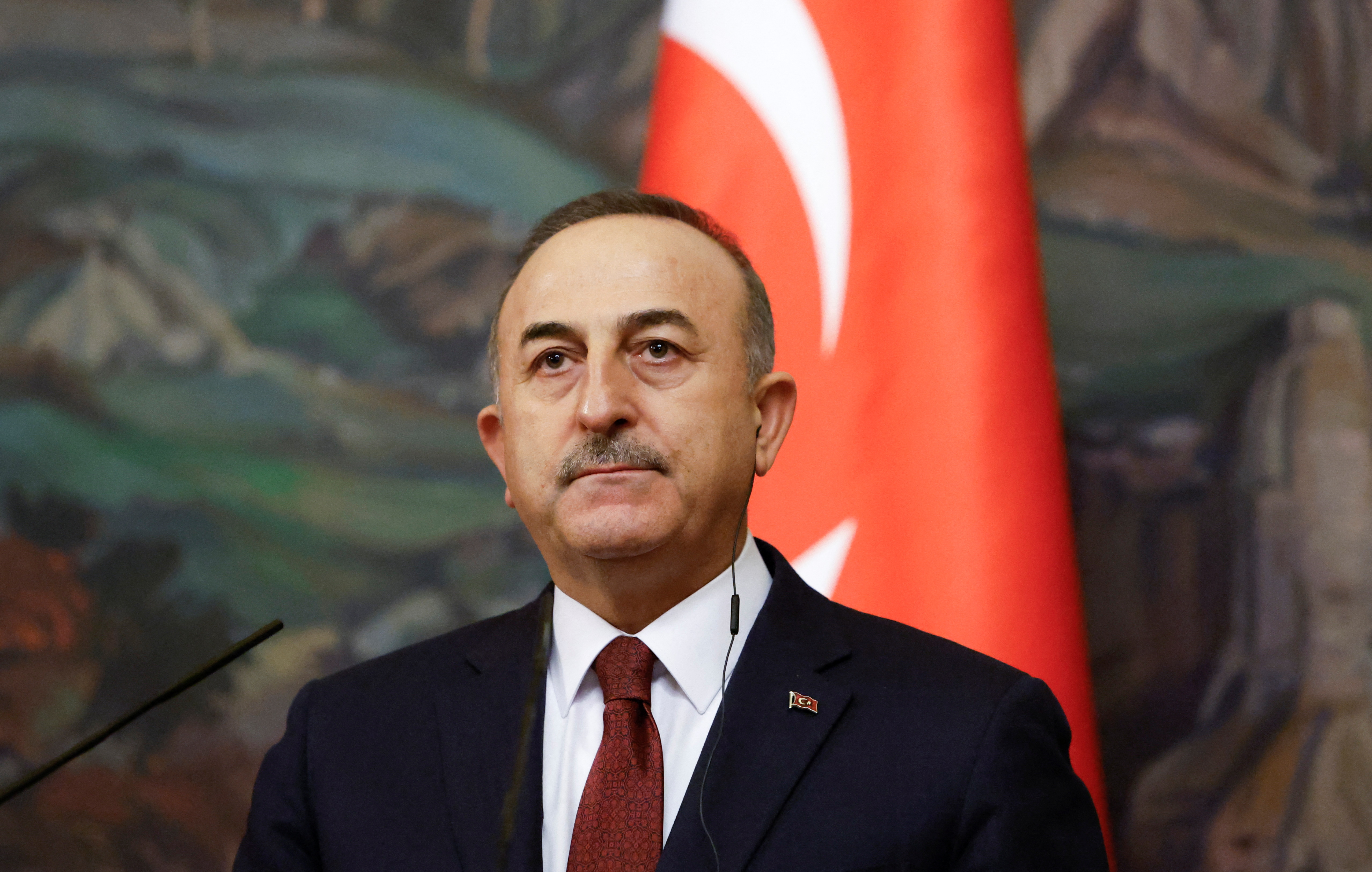 Turkish Foreign Minister Mevlut Cavusoglu
