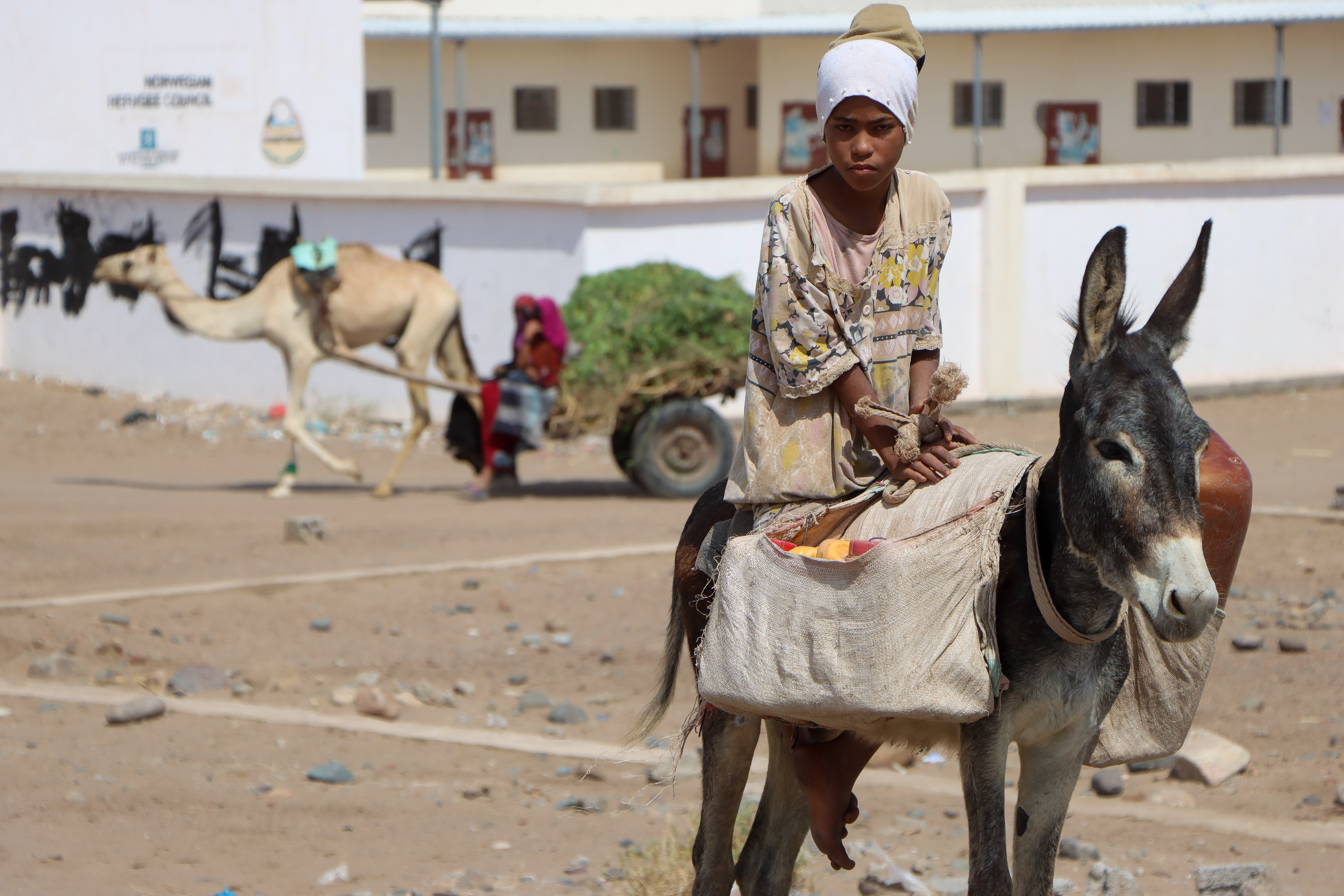 Rahaf Saleh, an 11-year-old