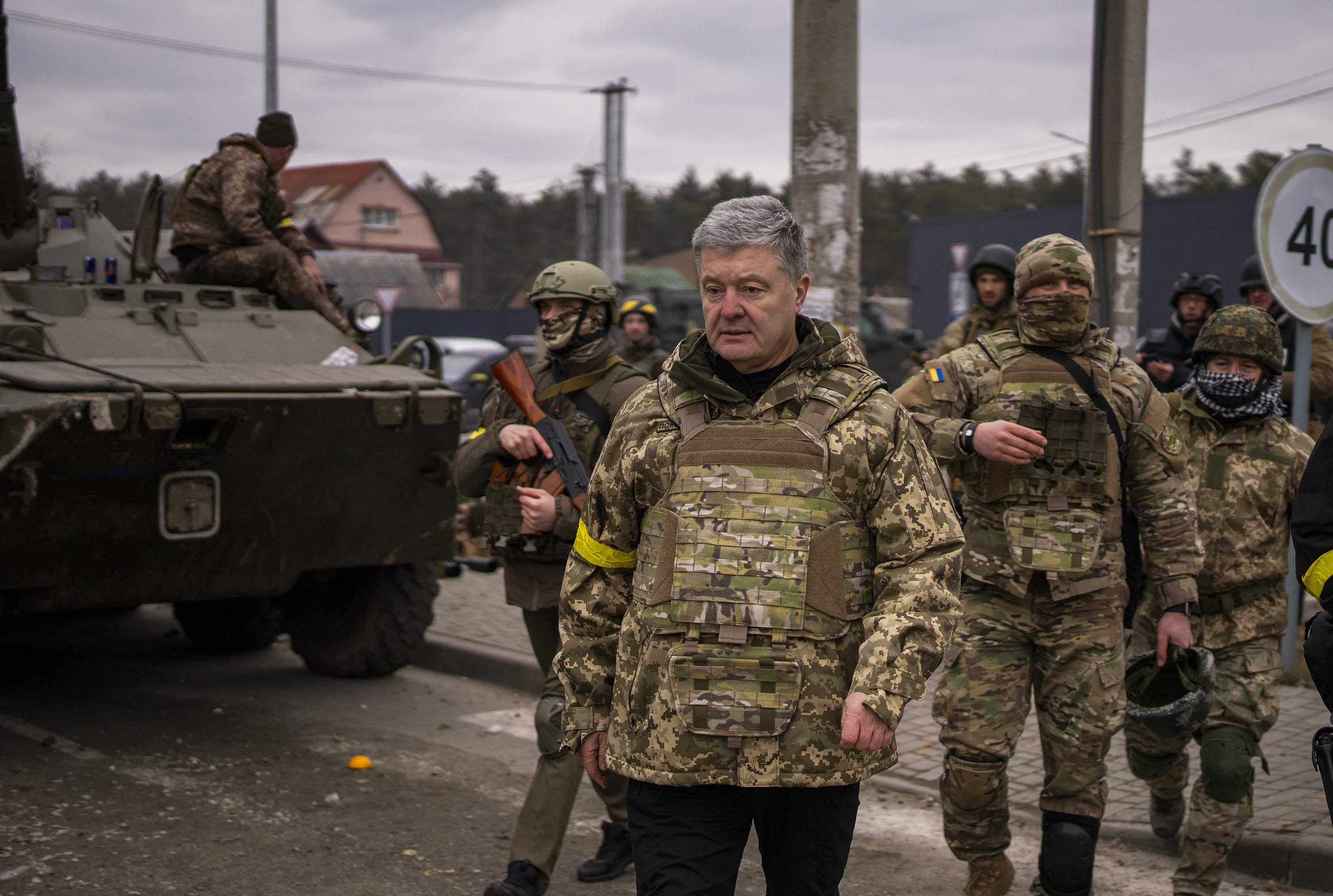 Former Ukrainian President Petro Poroshenko