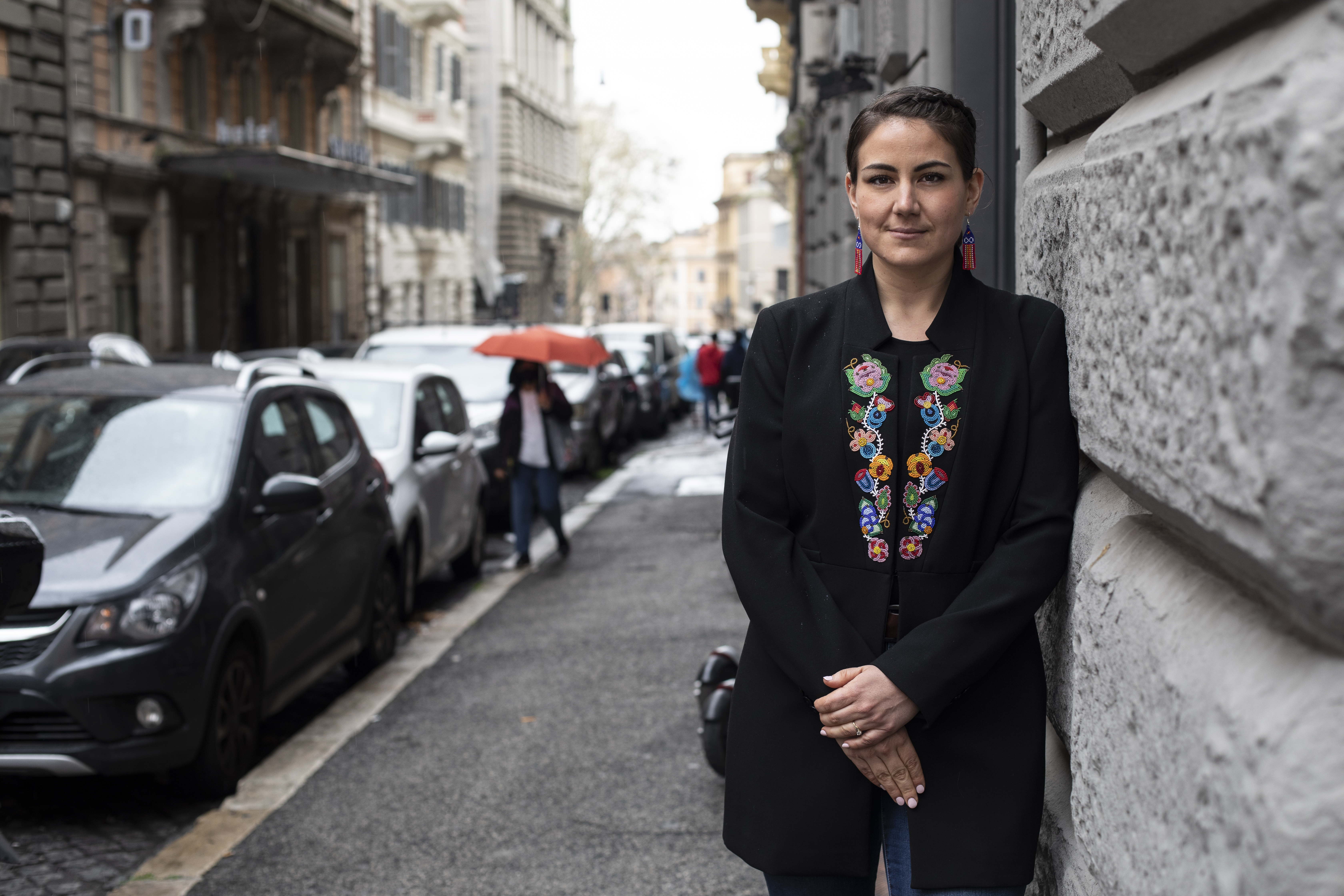 Cassidy Caron, president of the Metis National Council