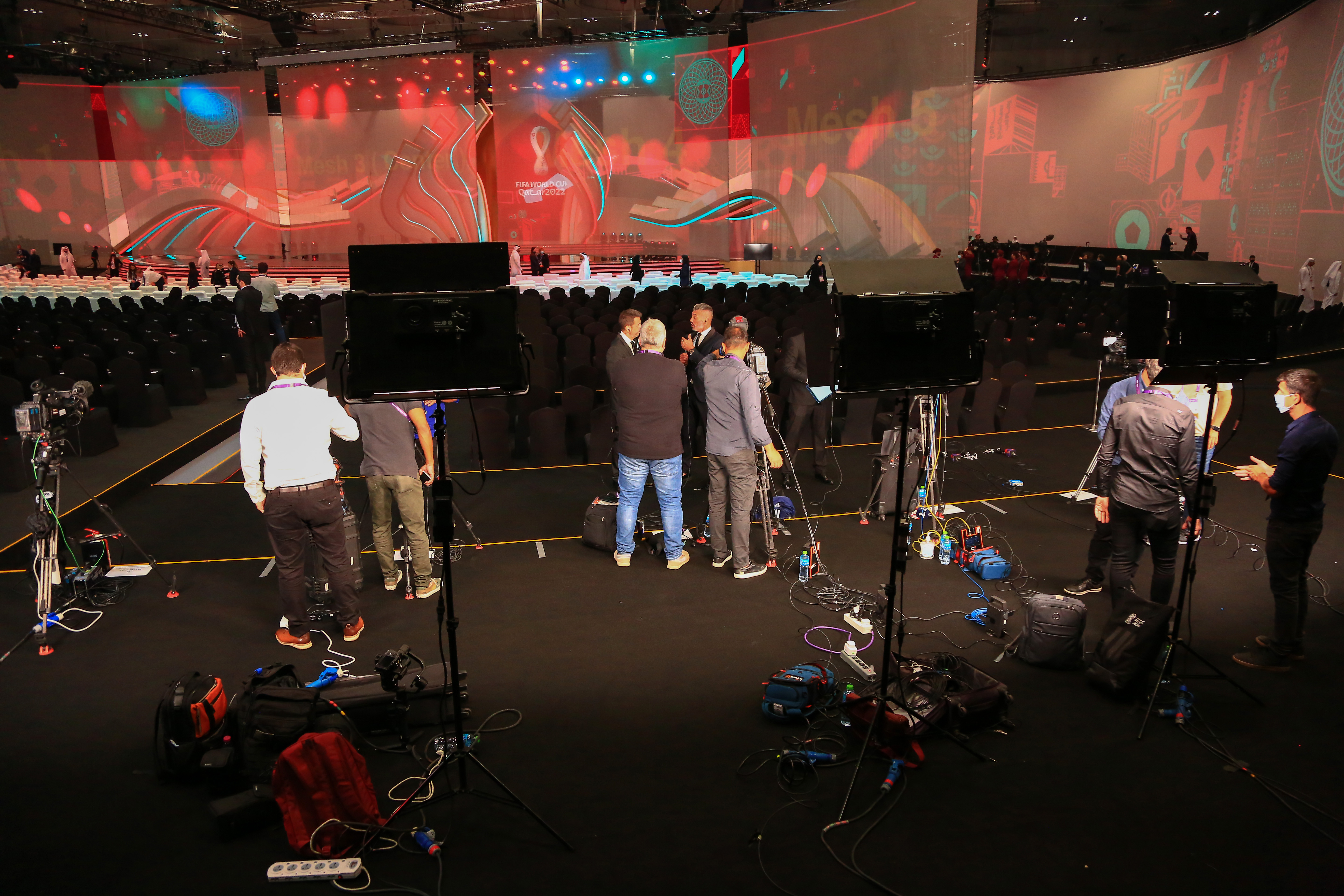 world cup draw qatar [Showkat Shafi/Al Jazeera]