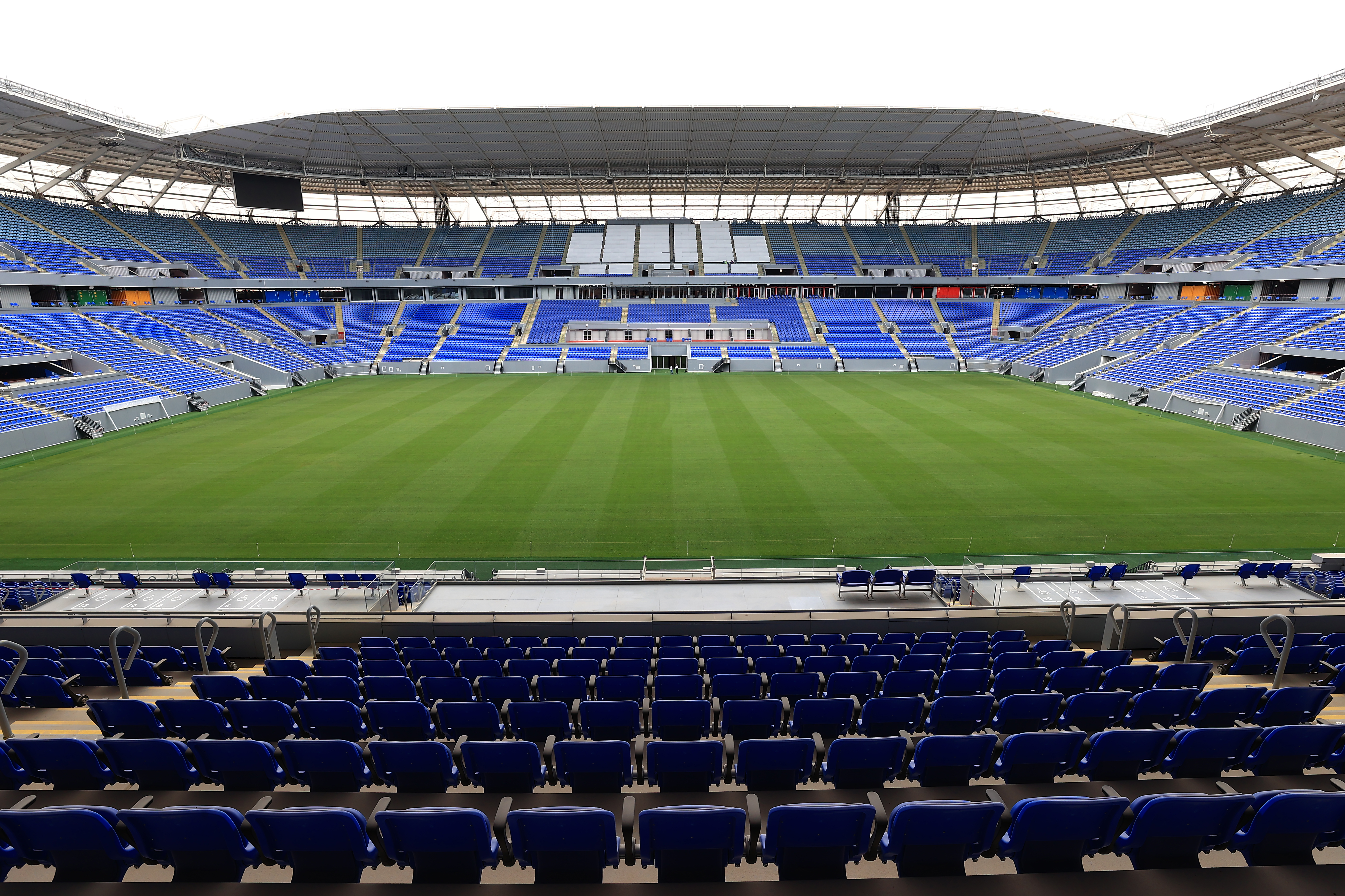 Stadium 974 in Ras Abu Aboud, Doha, Qatar