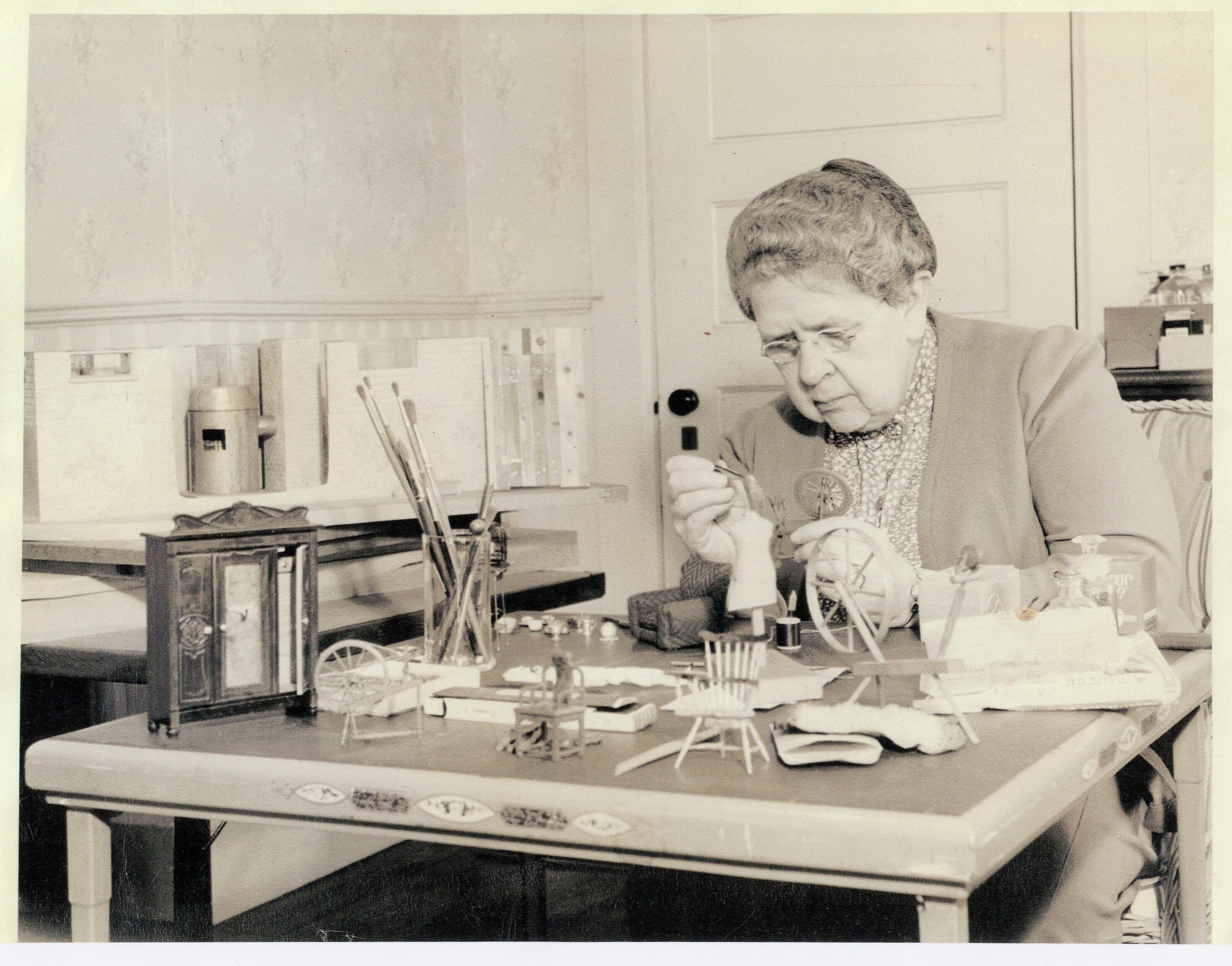 Frances Glessner Lee was a forensic science pioneer who made tiny murder dioramas to train crime scene investigators [Glessner House]