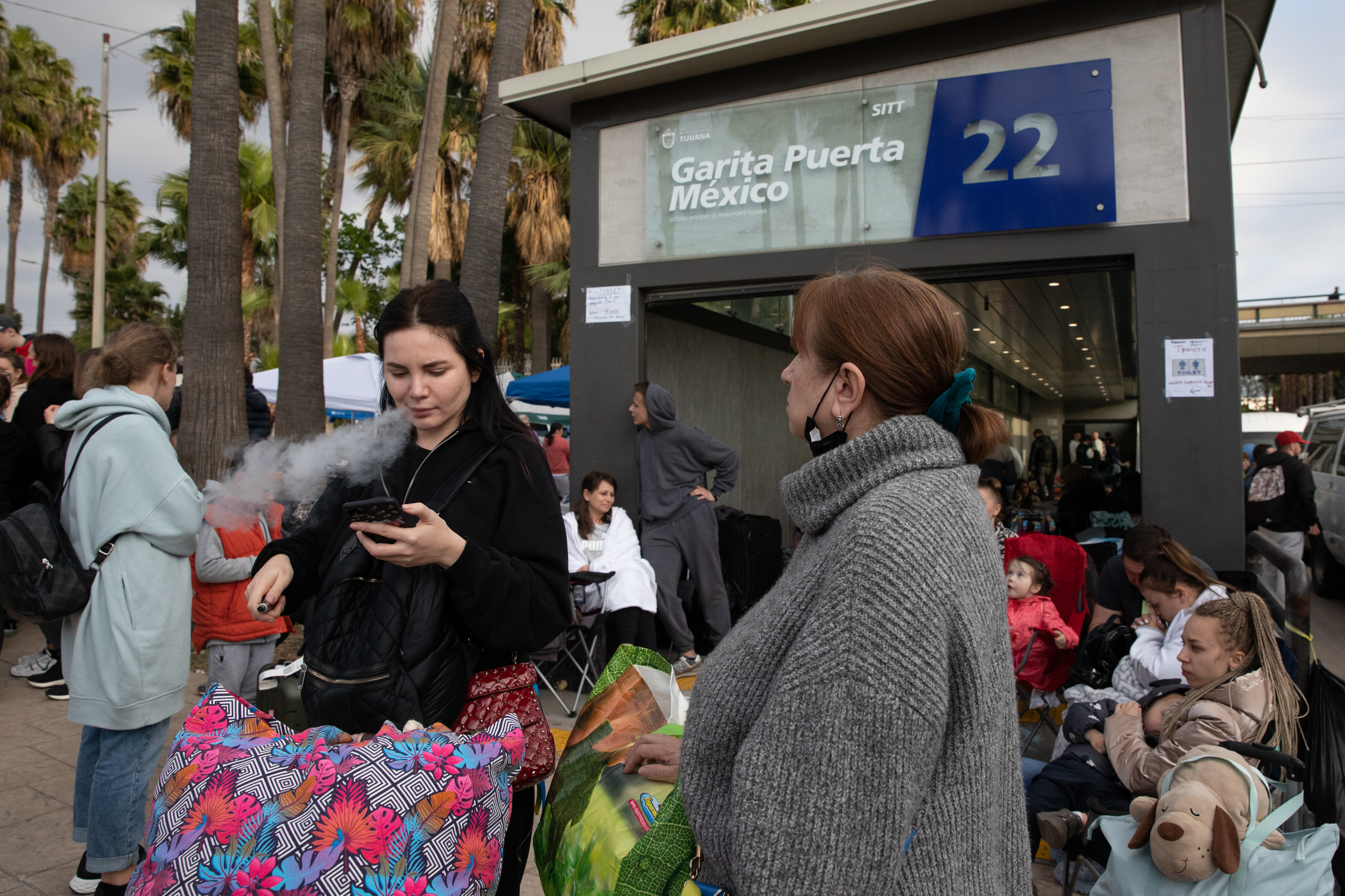 Ukrainians in Tijuana Mexico
