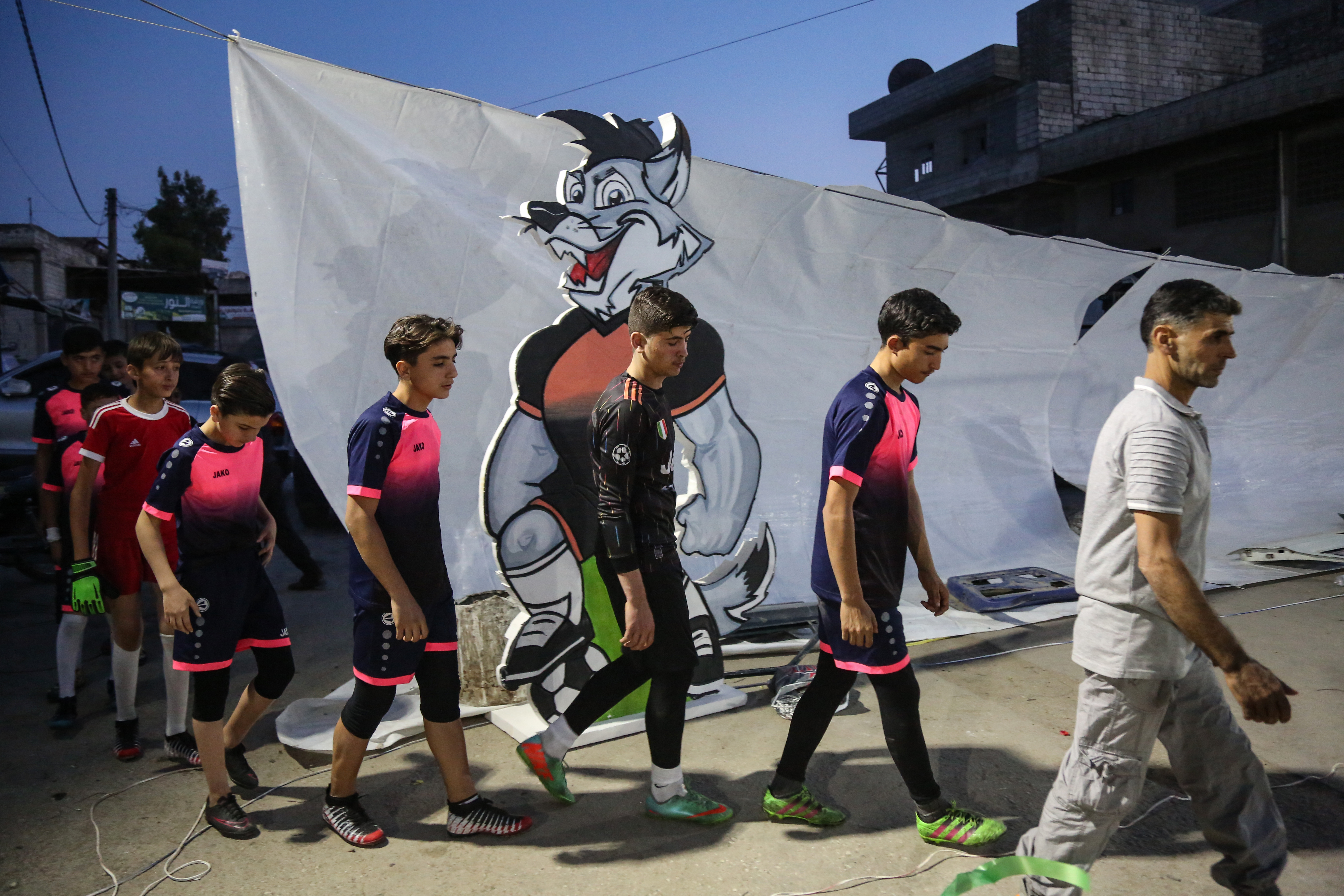 Children champions league Idlib, Syria
