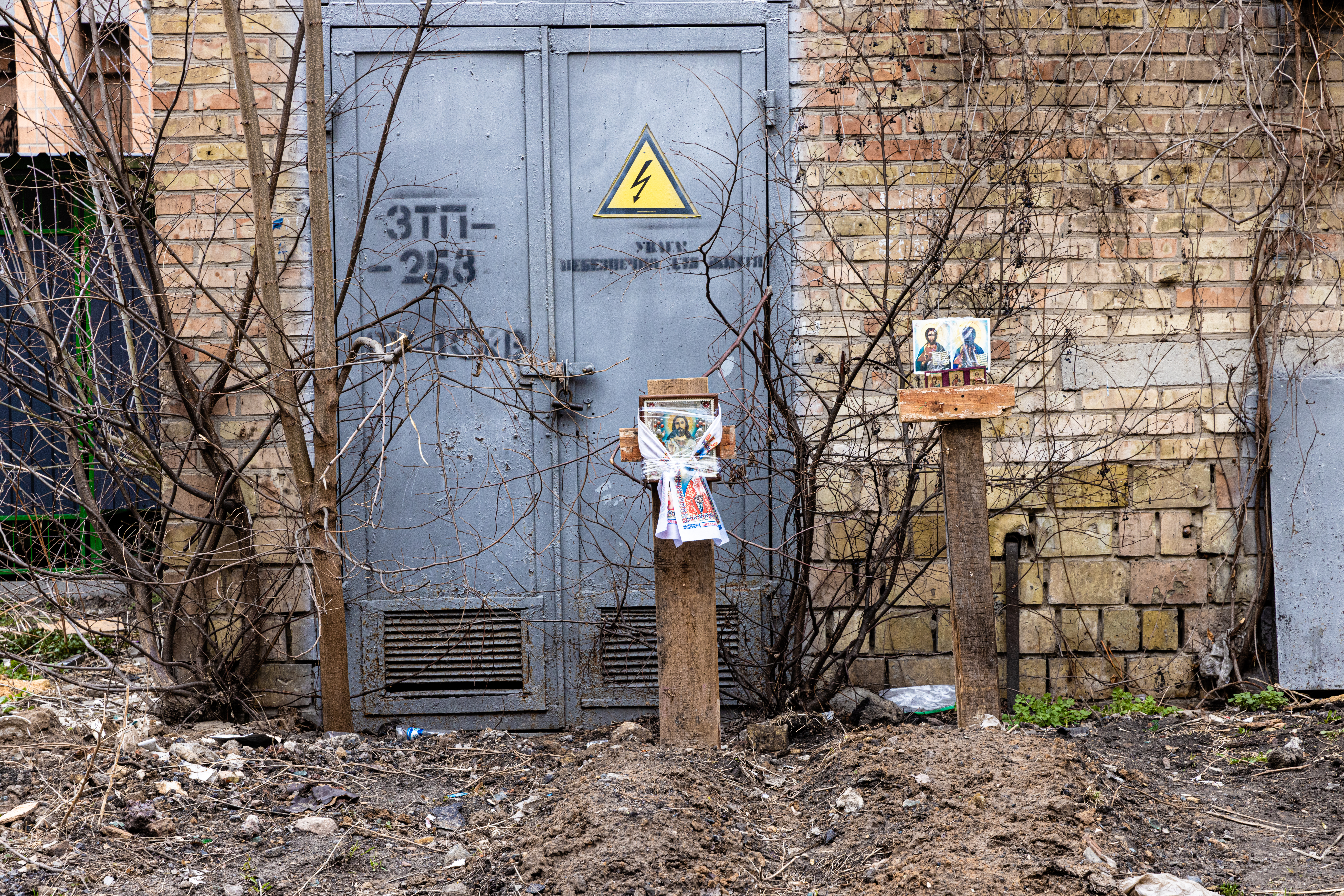 Bucha residents picking up the pieces of shattered lives