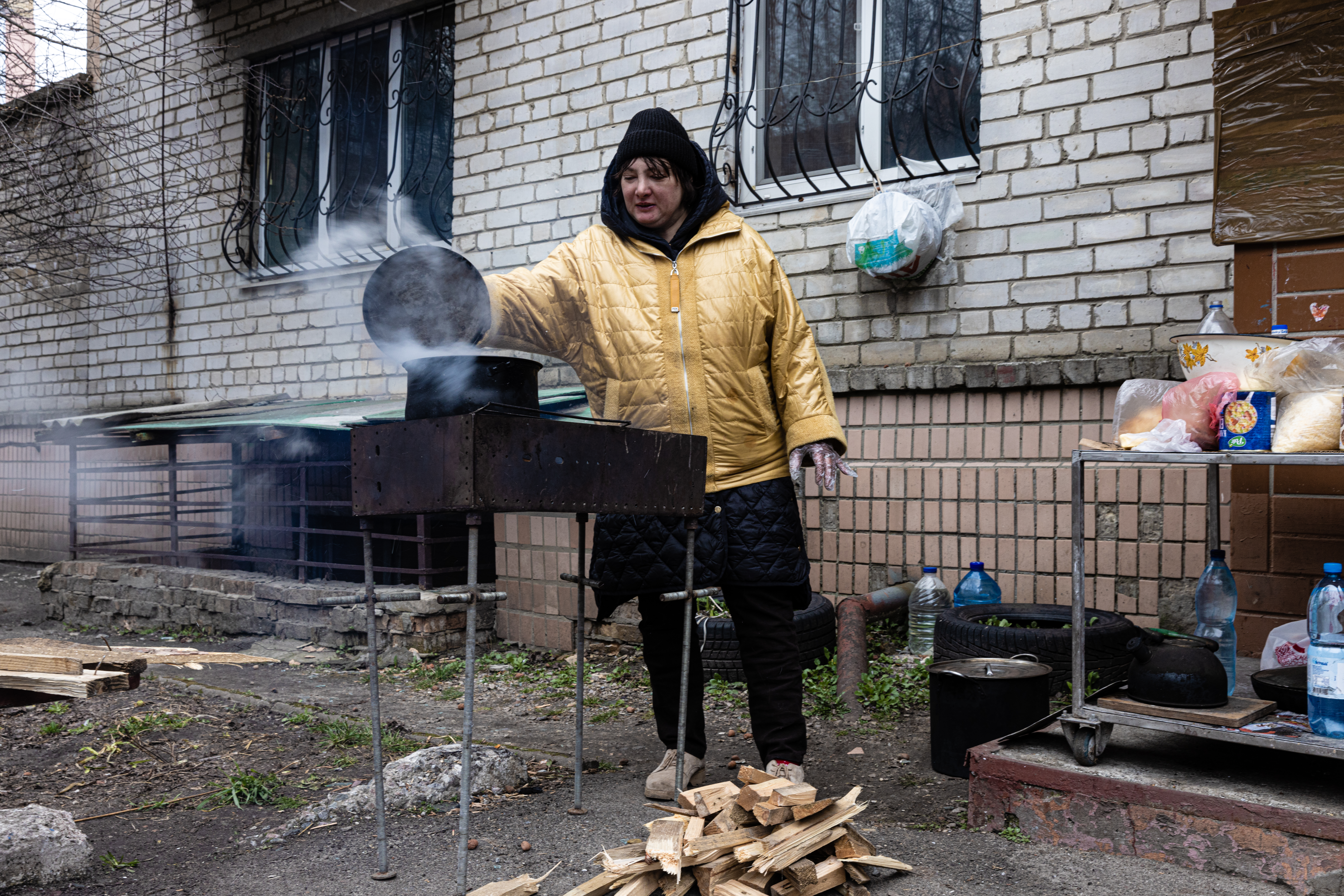 Bucha residents picking up the pieces of shattered lives