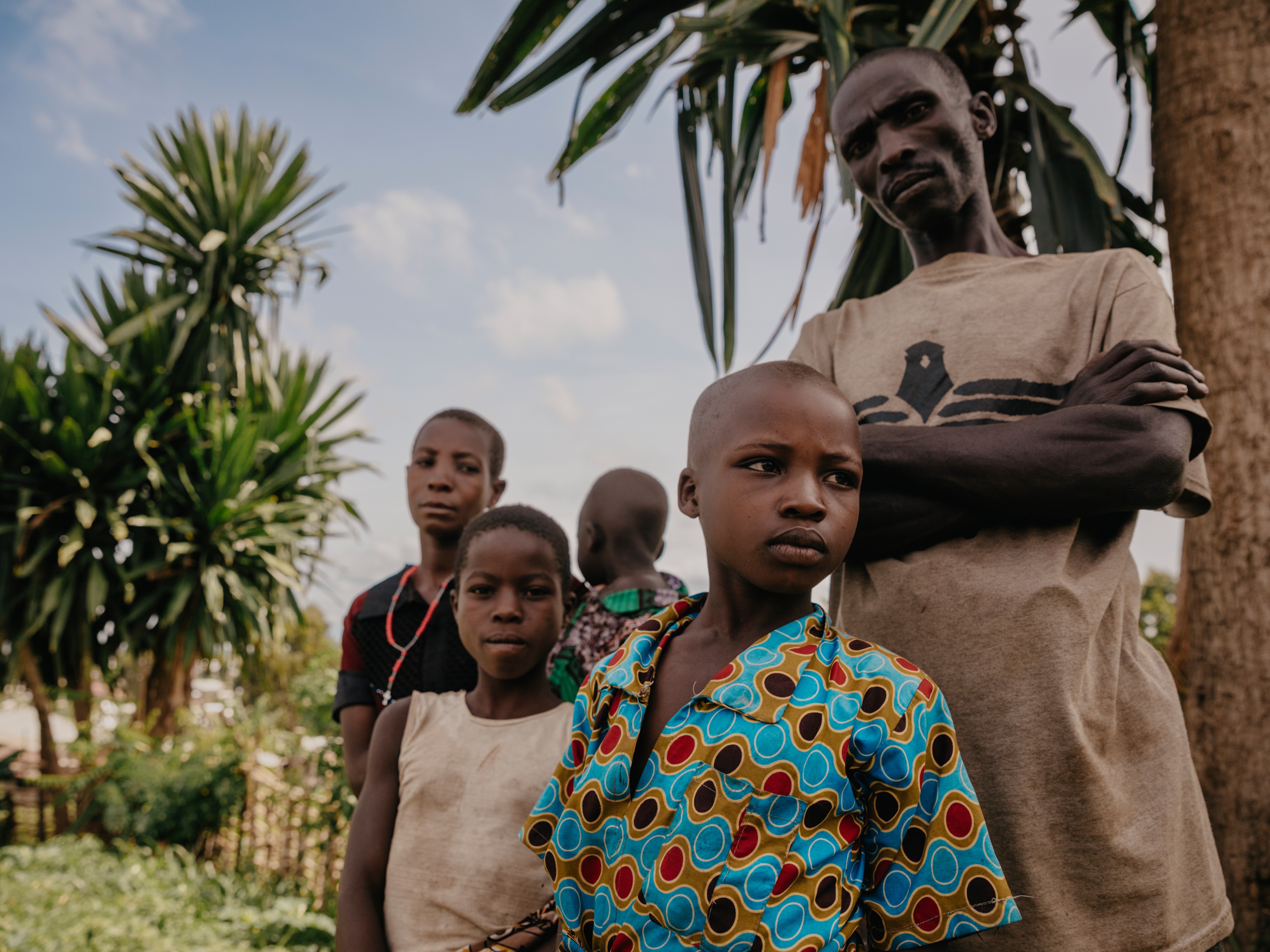 Leontine*, her husband and their five out-of-school children in Bule “The children can’t go to school anymore. We ran out of money. Each month, it was 2000 francs - around 1 US dollar - for each child. The world needs to know you cannot be a father or a mother here, how can we care for our children like this? We have access to nothing.” As insecurity and violence persist, there is little hope for children in Ituri province to see a brighter future.