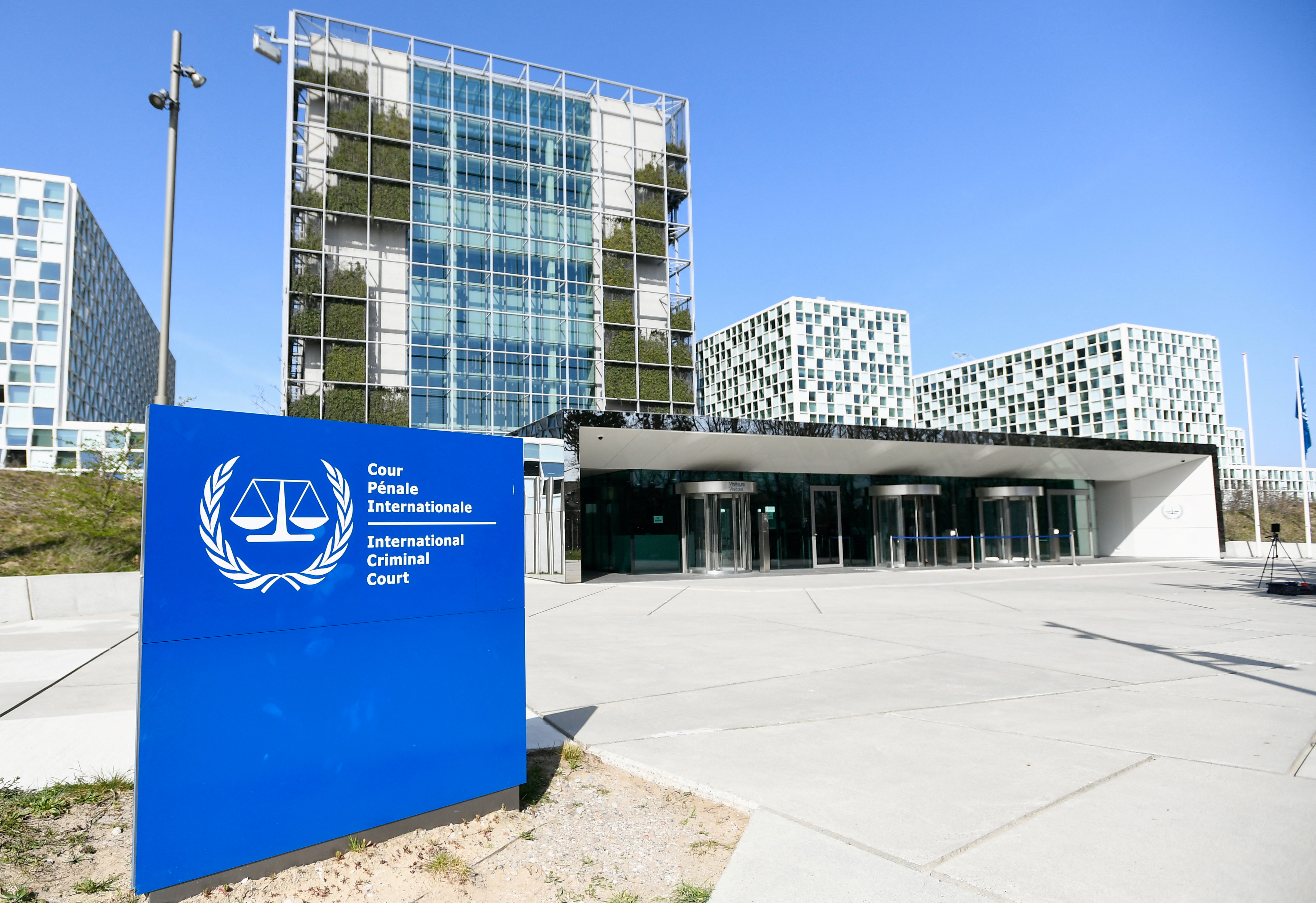 The international criminal court building