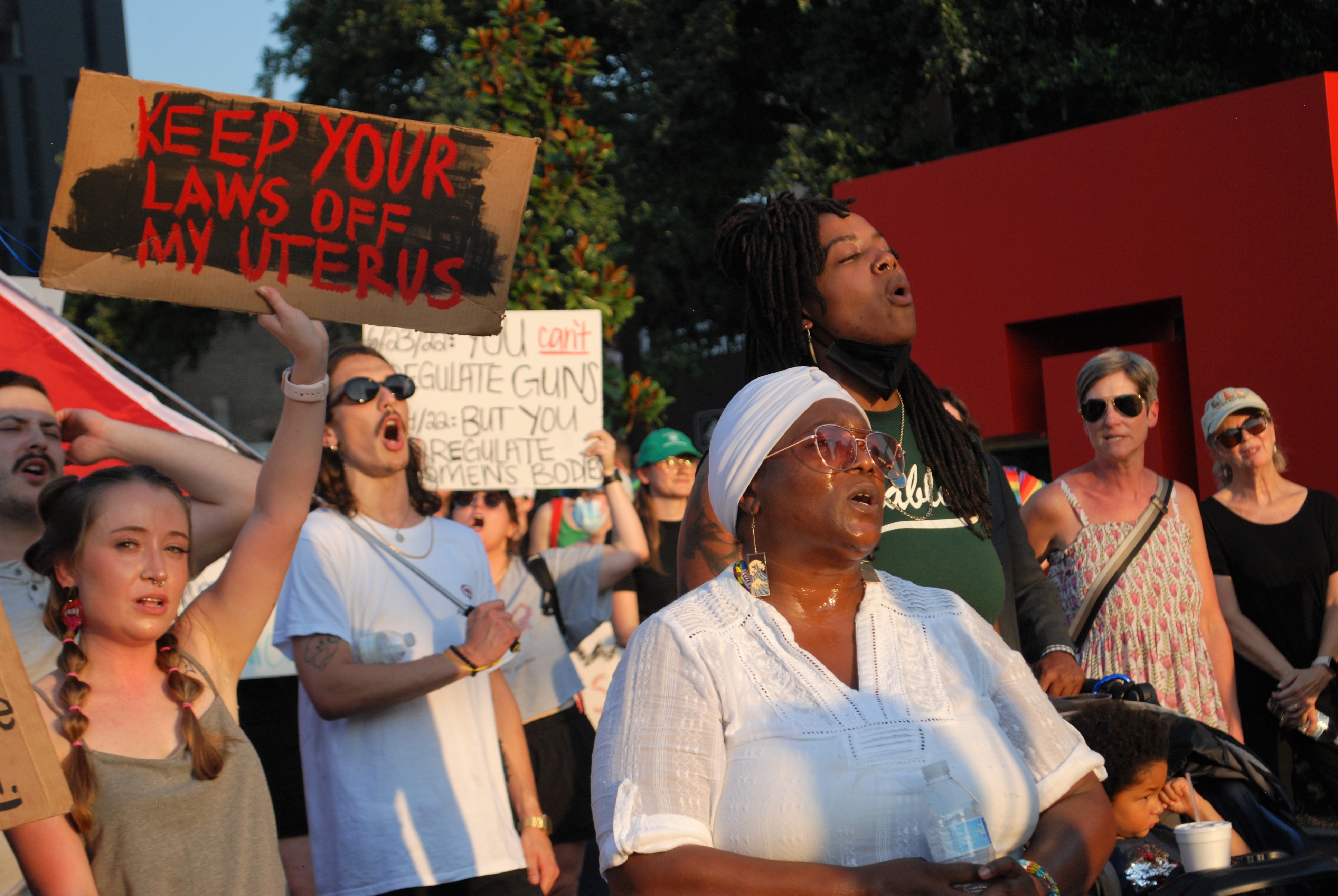 protests in Louisiana