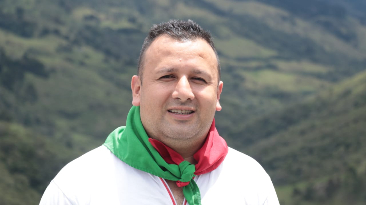 Colombian social leader and Indigenous rights defender Miller Correa