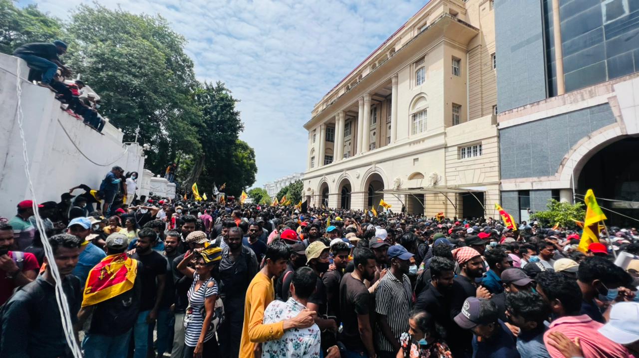 Sri Lanka protest