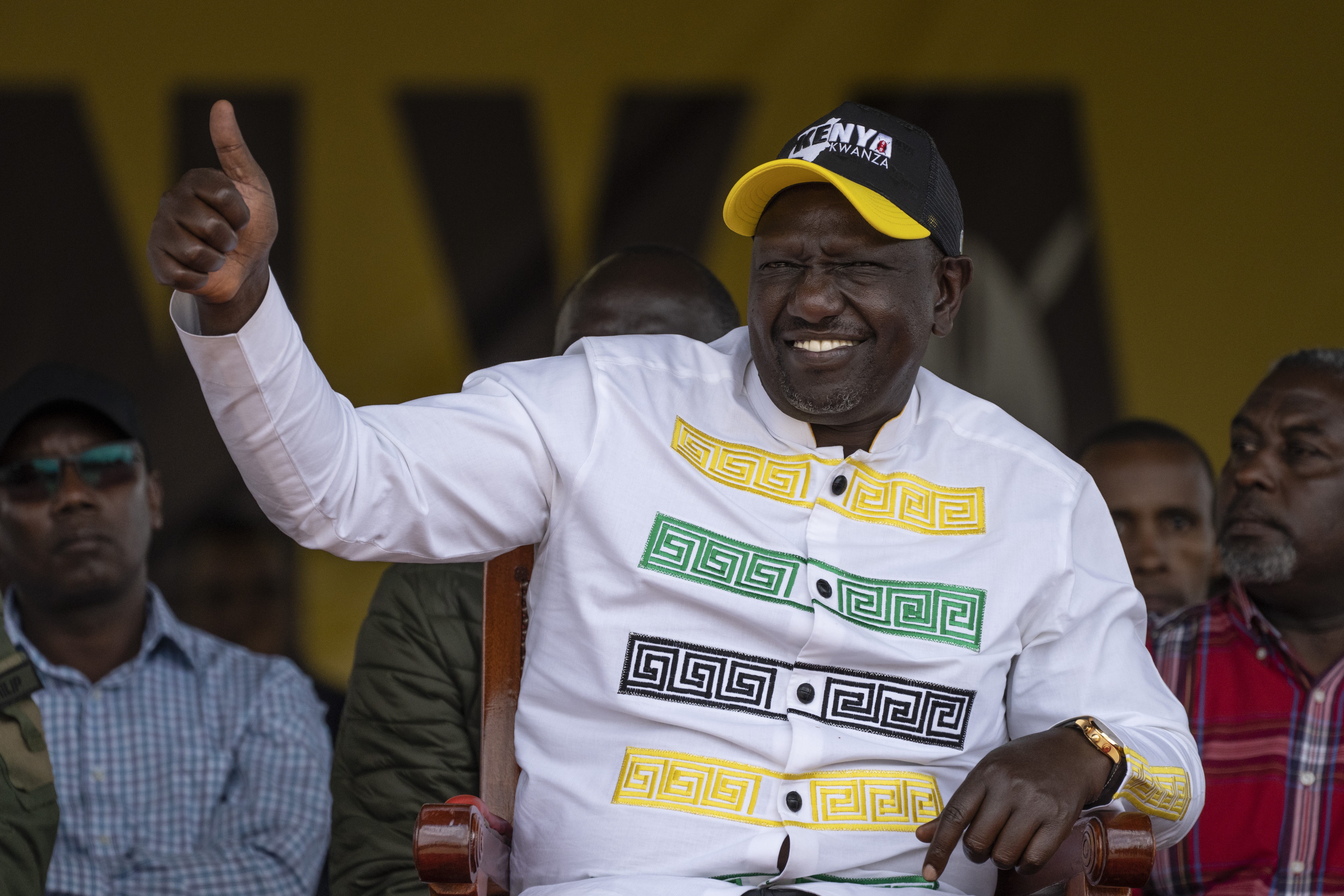 Kenyan president William Ruto