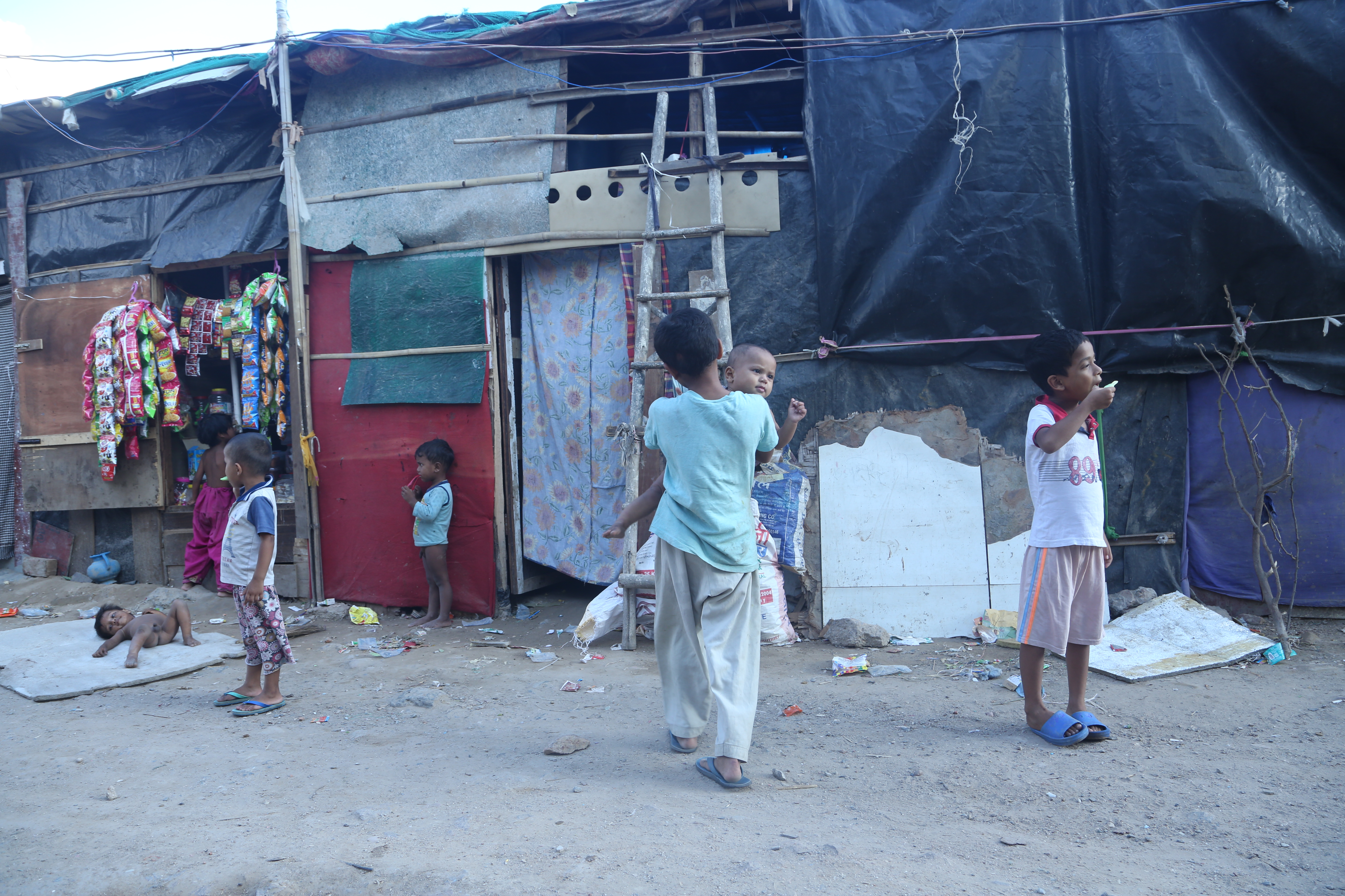 Rohingya refugees in New Delhi [Suhail Bhat/Al Jazeera]