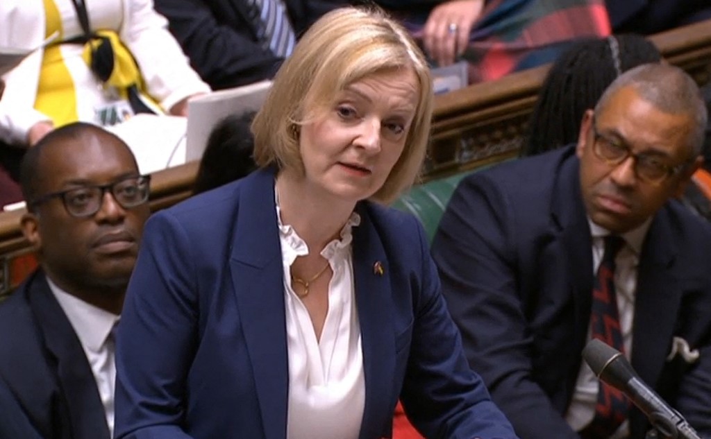 UK Prime Minister Liz Truss