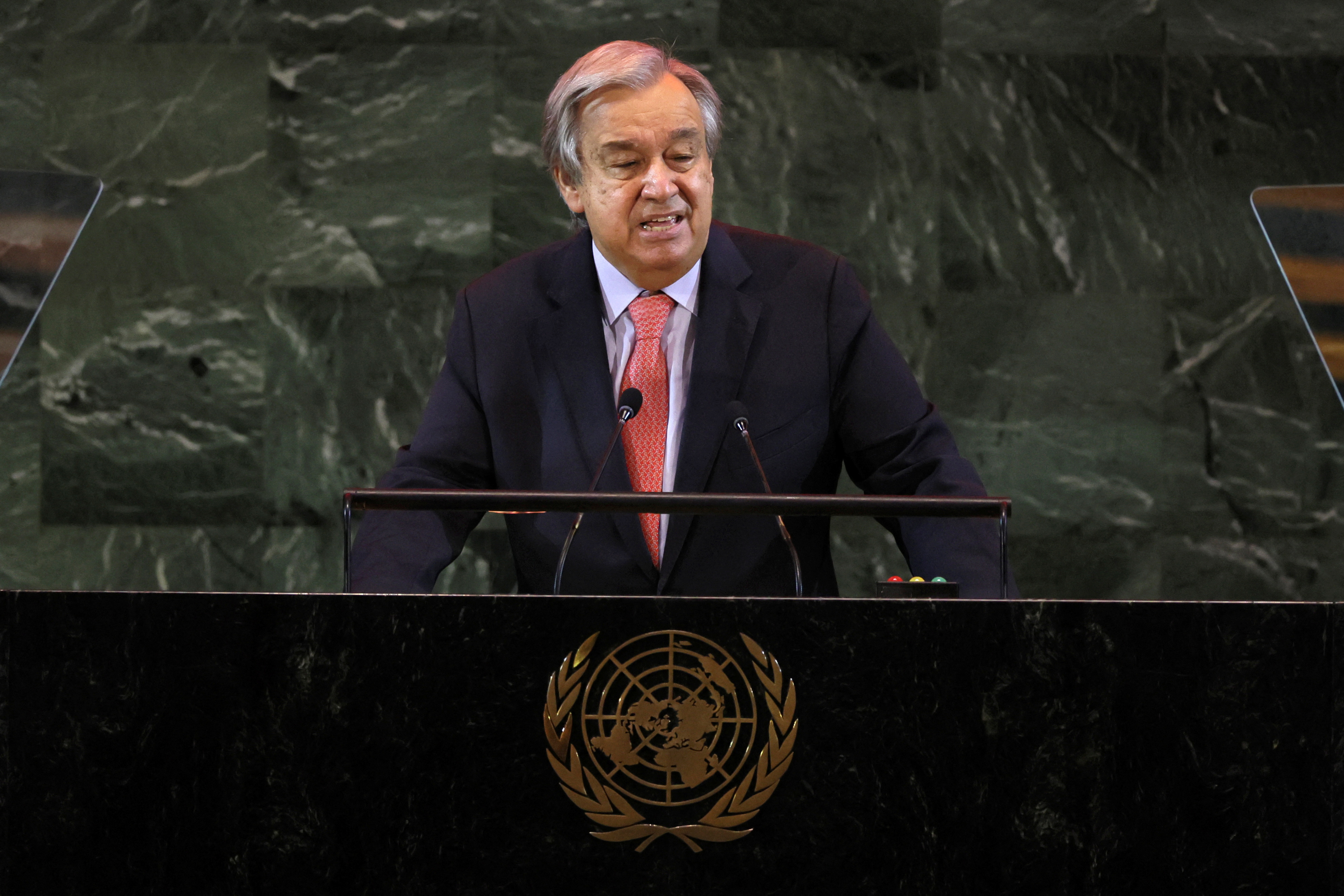 United Nations Secretary-General Antonio Guterres 