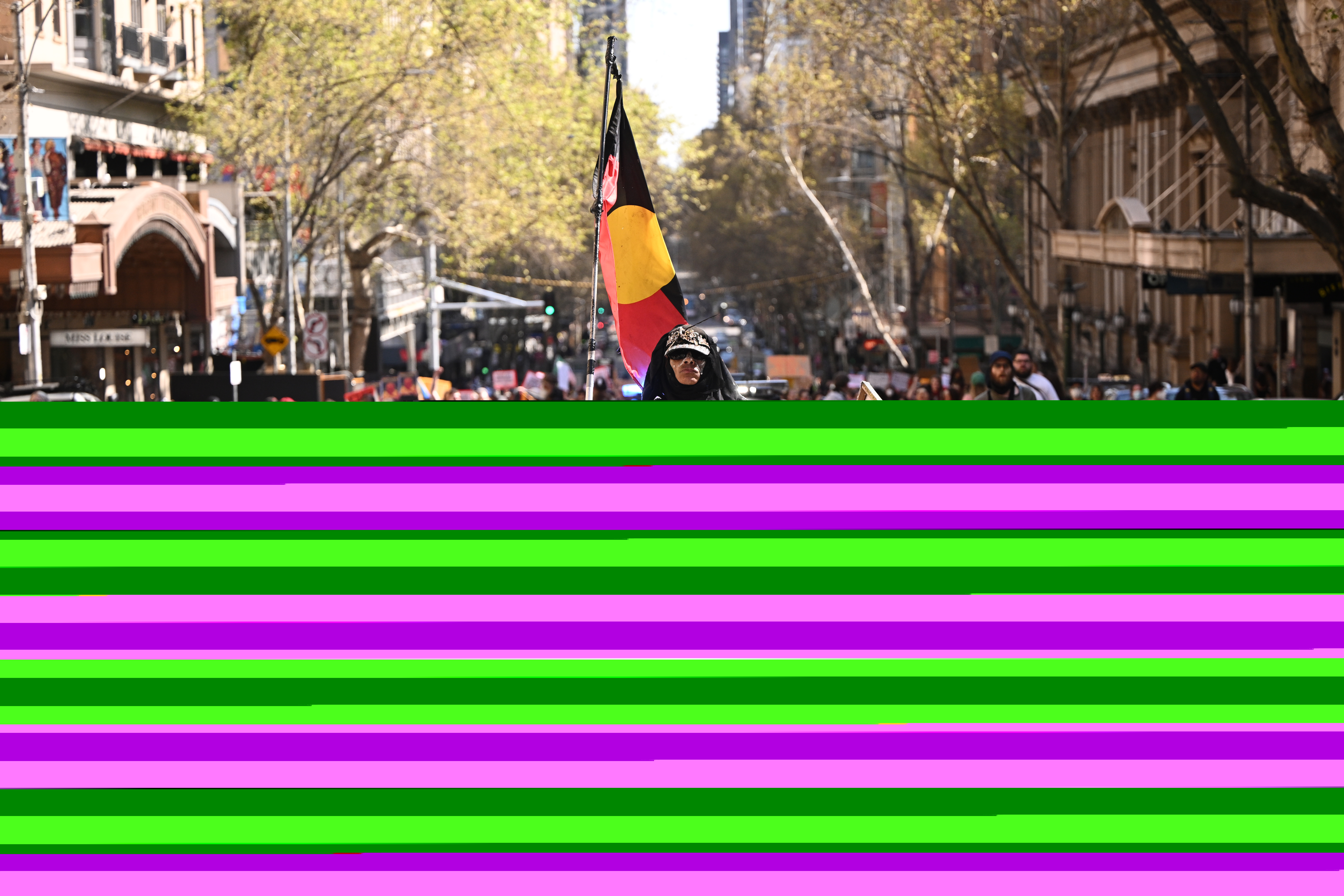 AUSTRALIA ANTI MONARCHY PROTEST