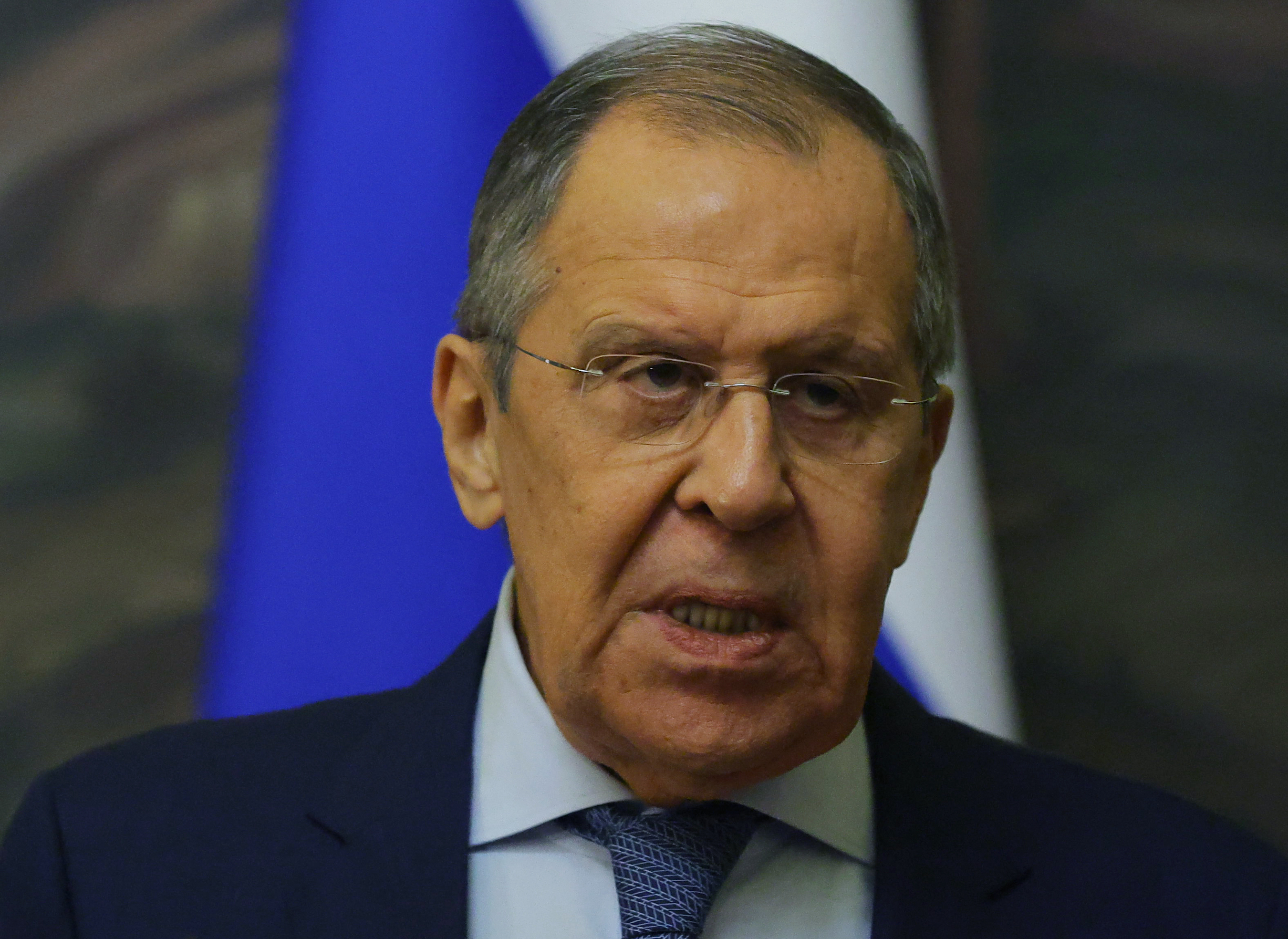 Russian Foreign Minister Sergei Lavrov.