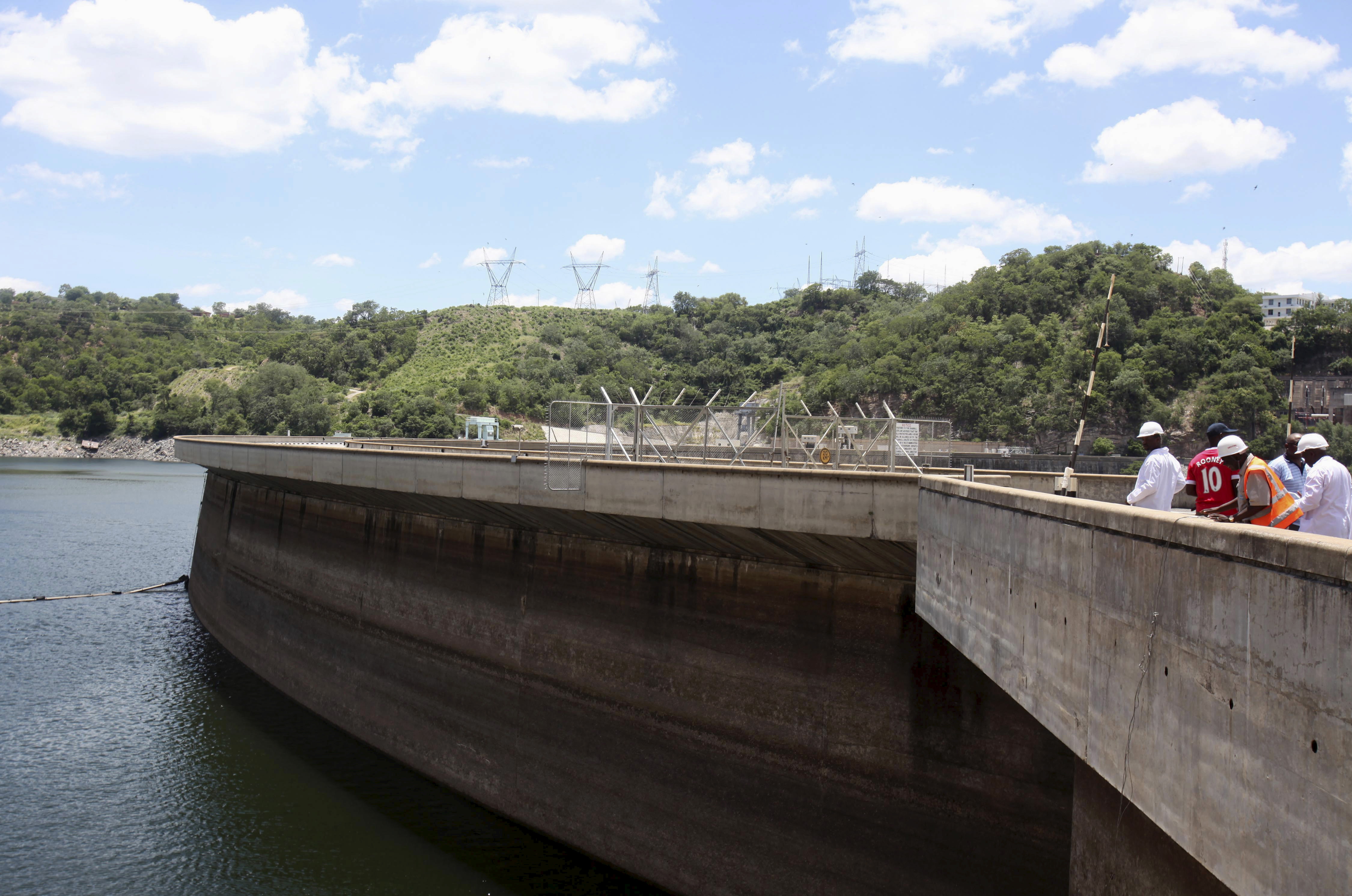 Kariba dam in Zimbabwe