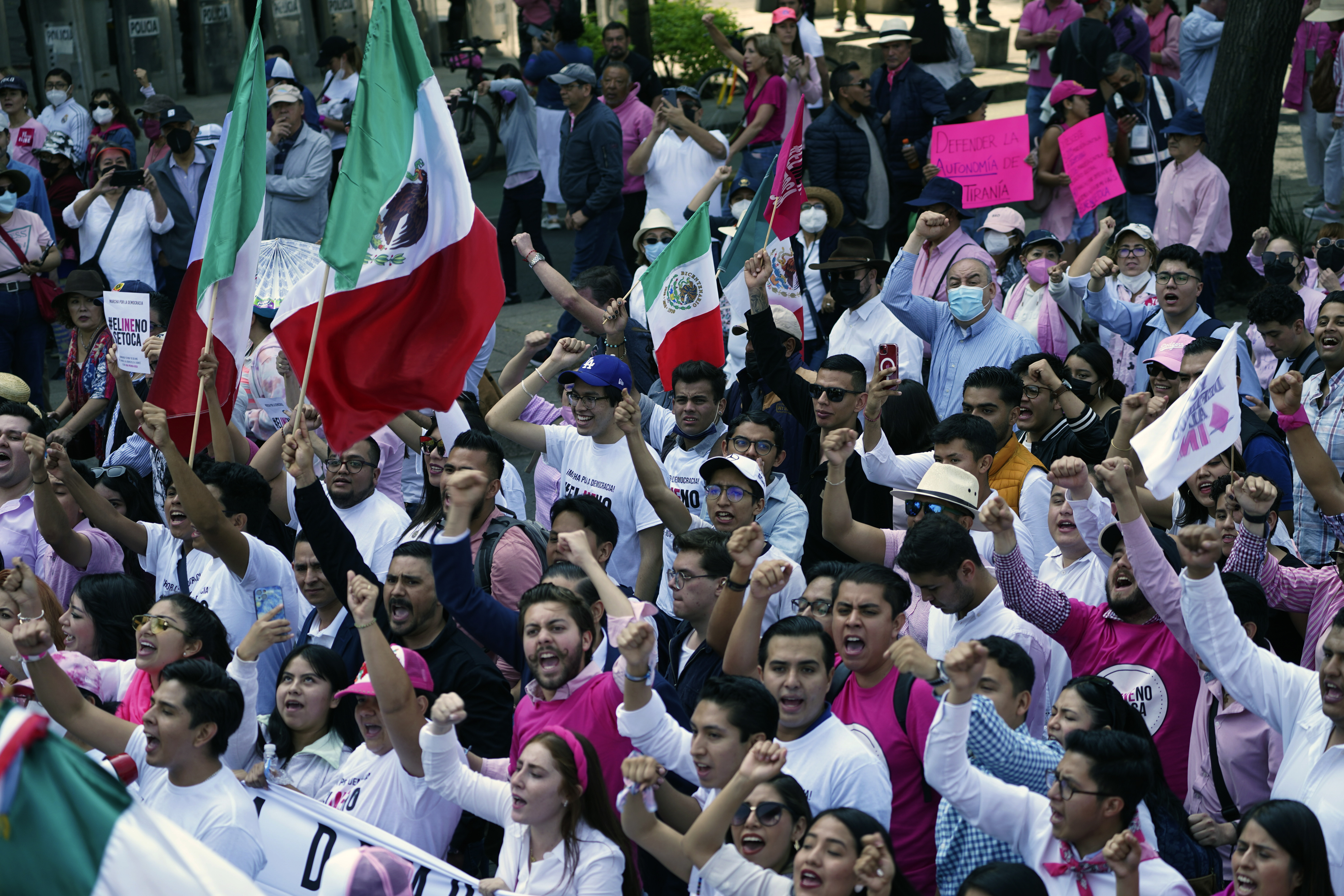 Mexico Protest Election Authority