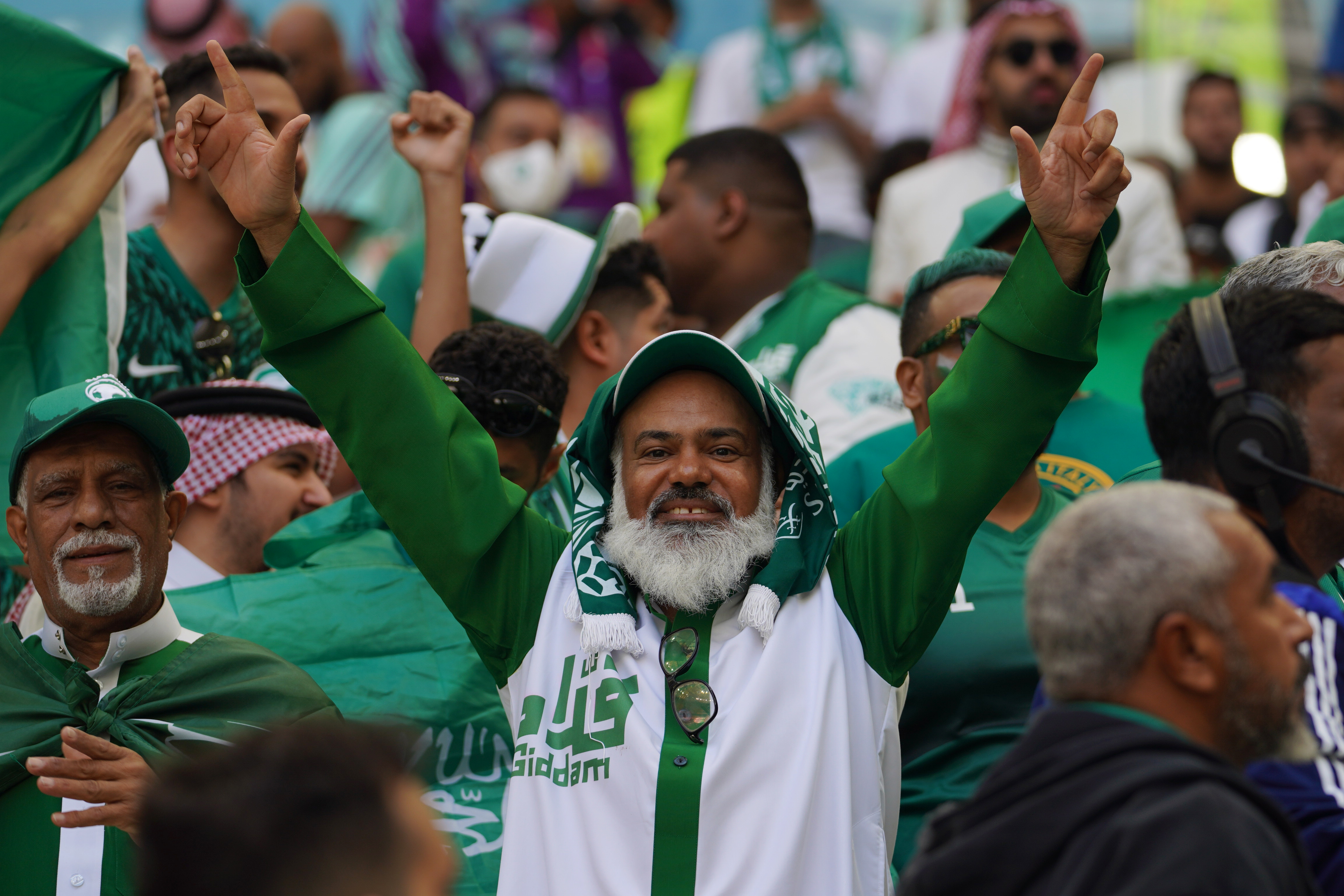 Saudi fans