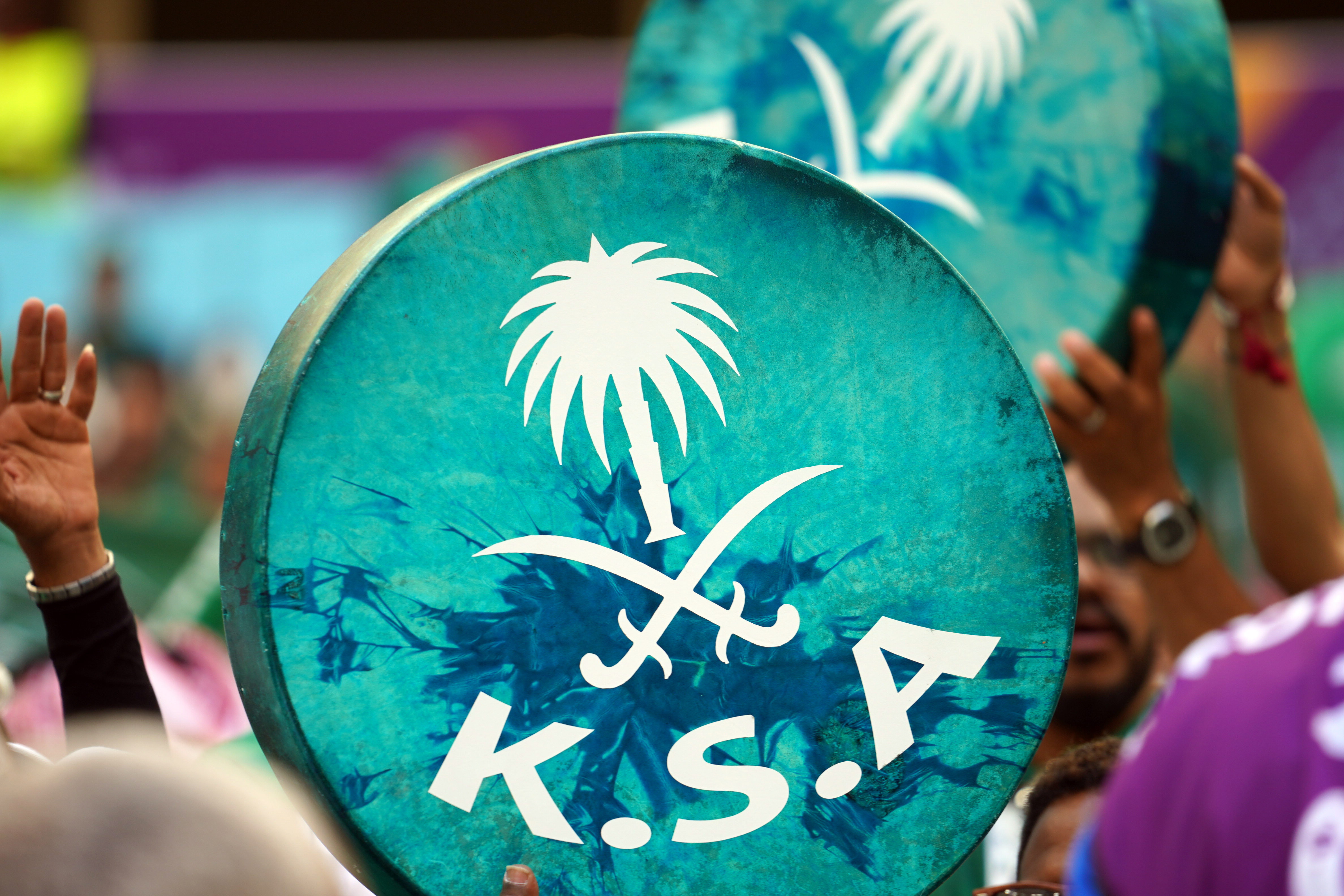 Saudi fans celebrate