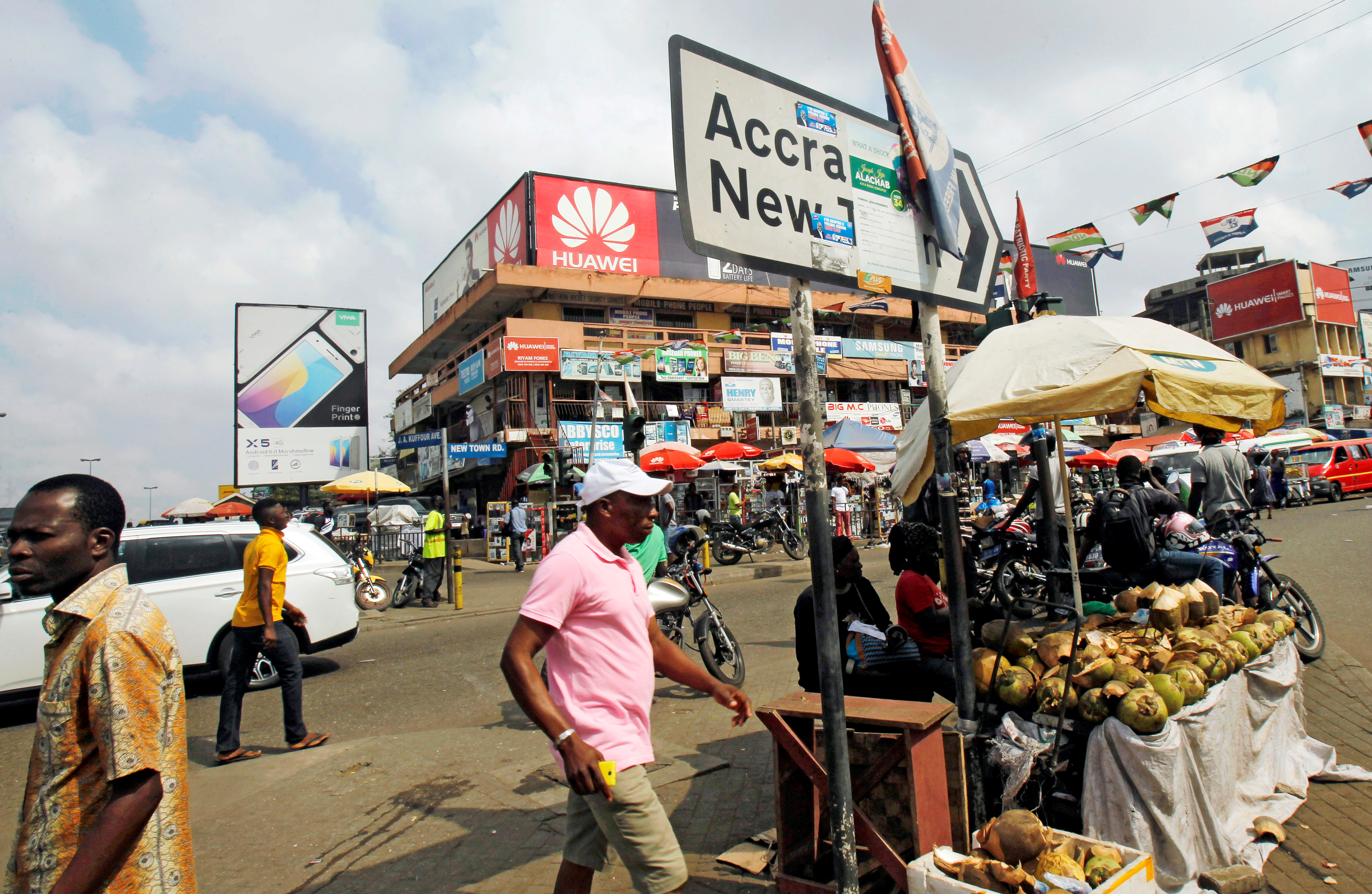 A street in Ghana
