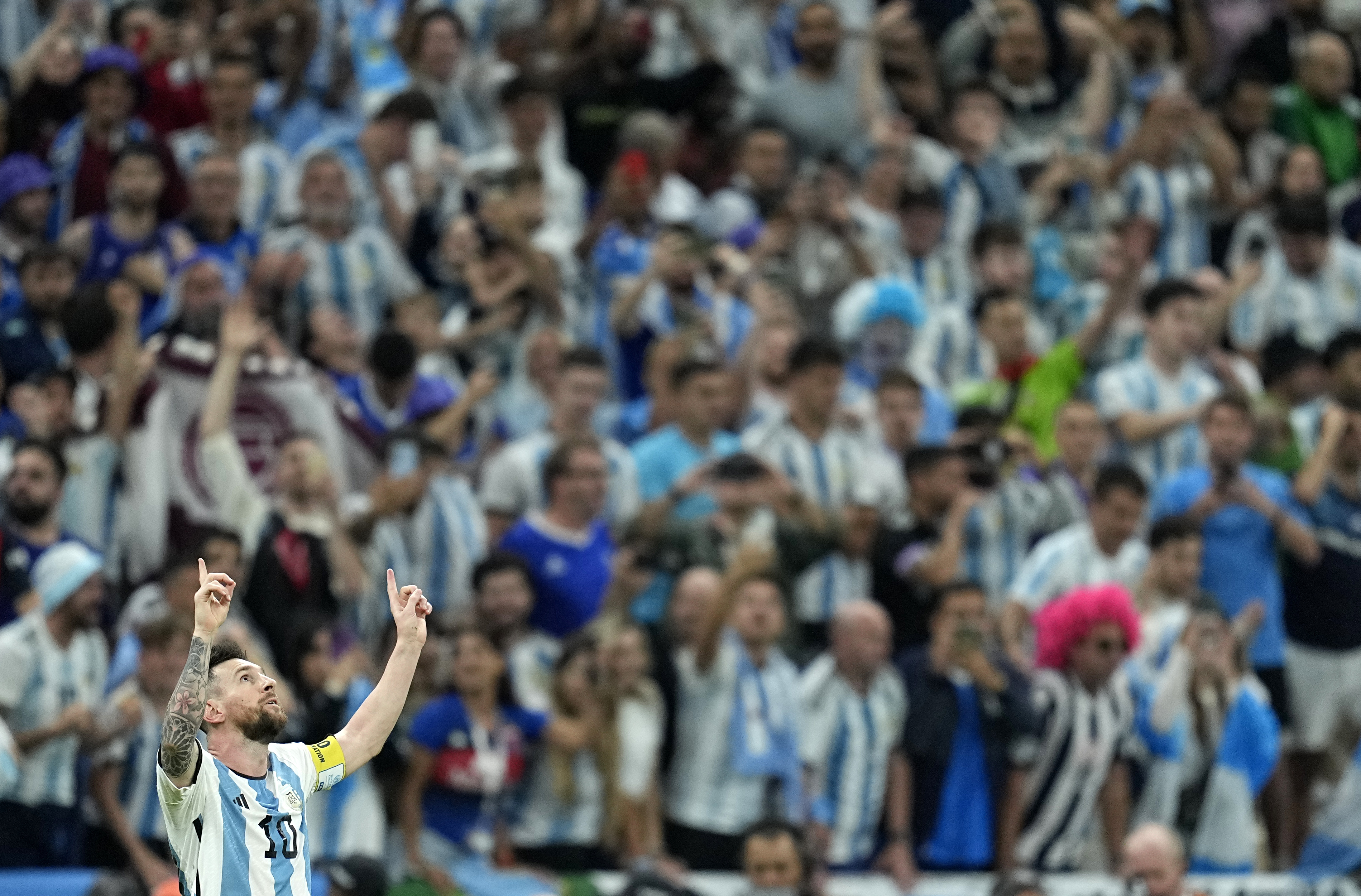 Argentina's Lionel Messi