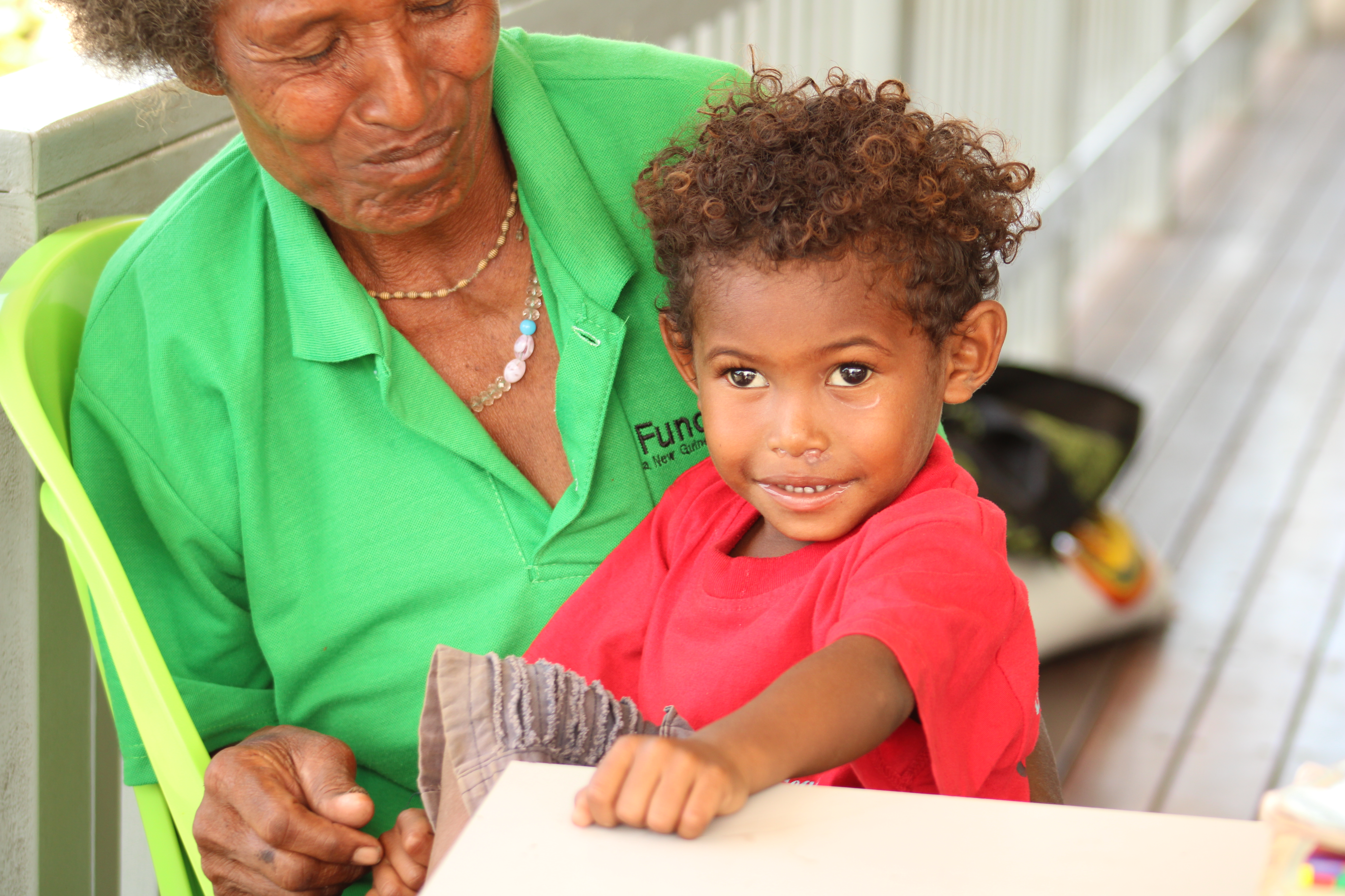 ChildFund health helping to roll out routine infant immunizations to children in PNG [Photo courtesy of ChildFund]
