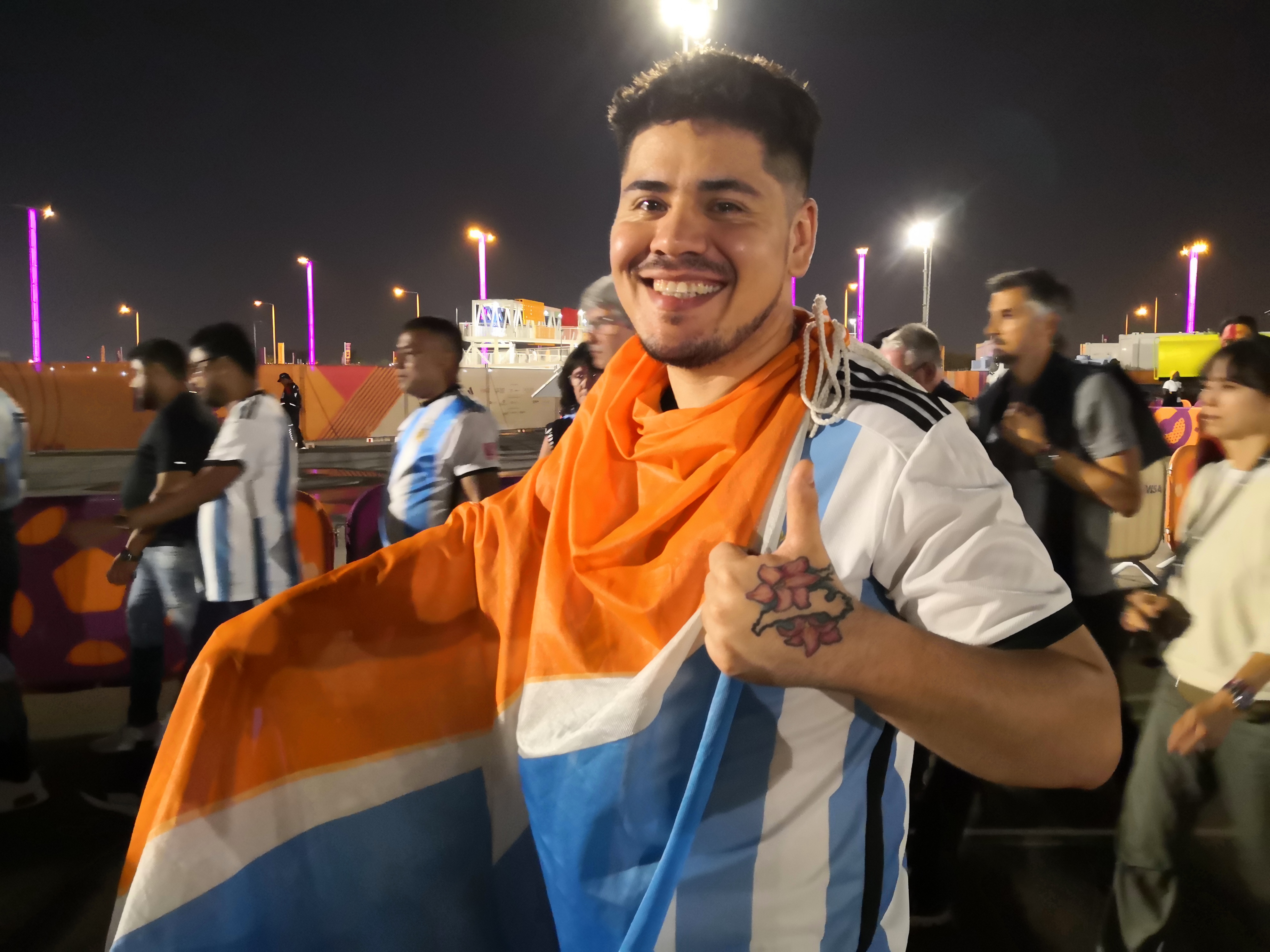 Mauricio, an Argentina fan who spent most of his savings to get to Qatar, said he is confident that Argentina will win the World Cup.