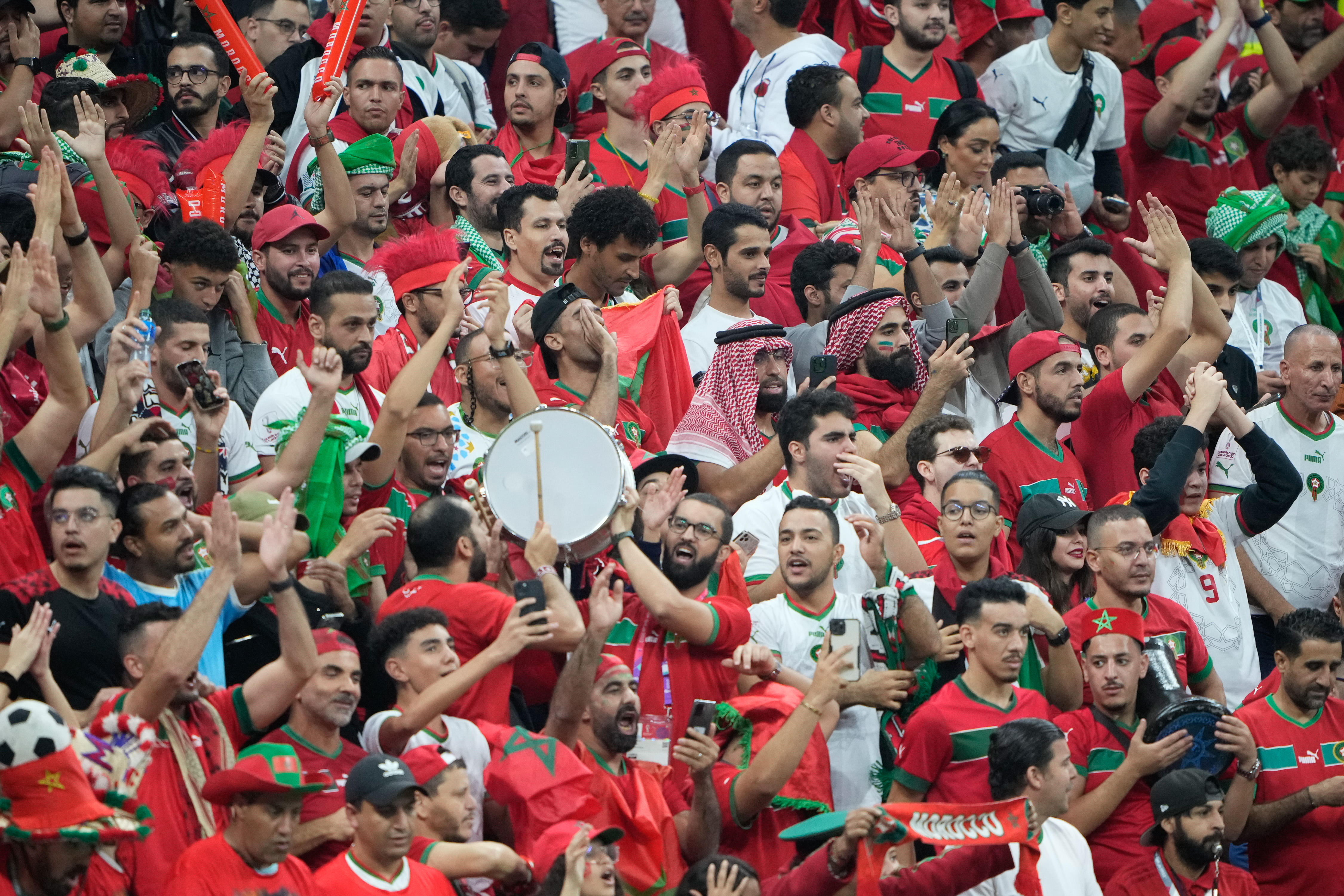 Morocco fans