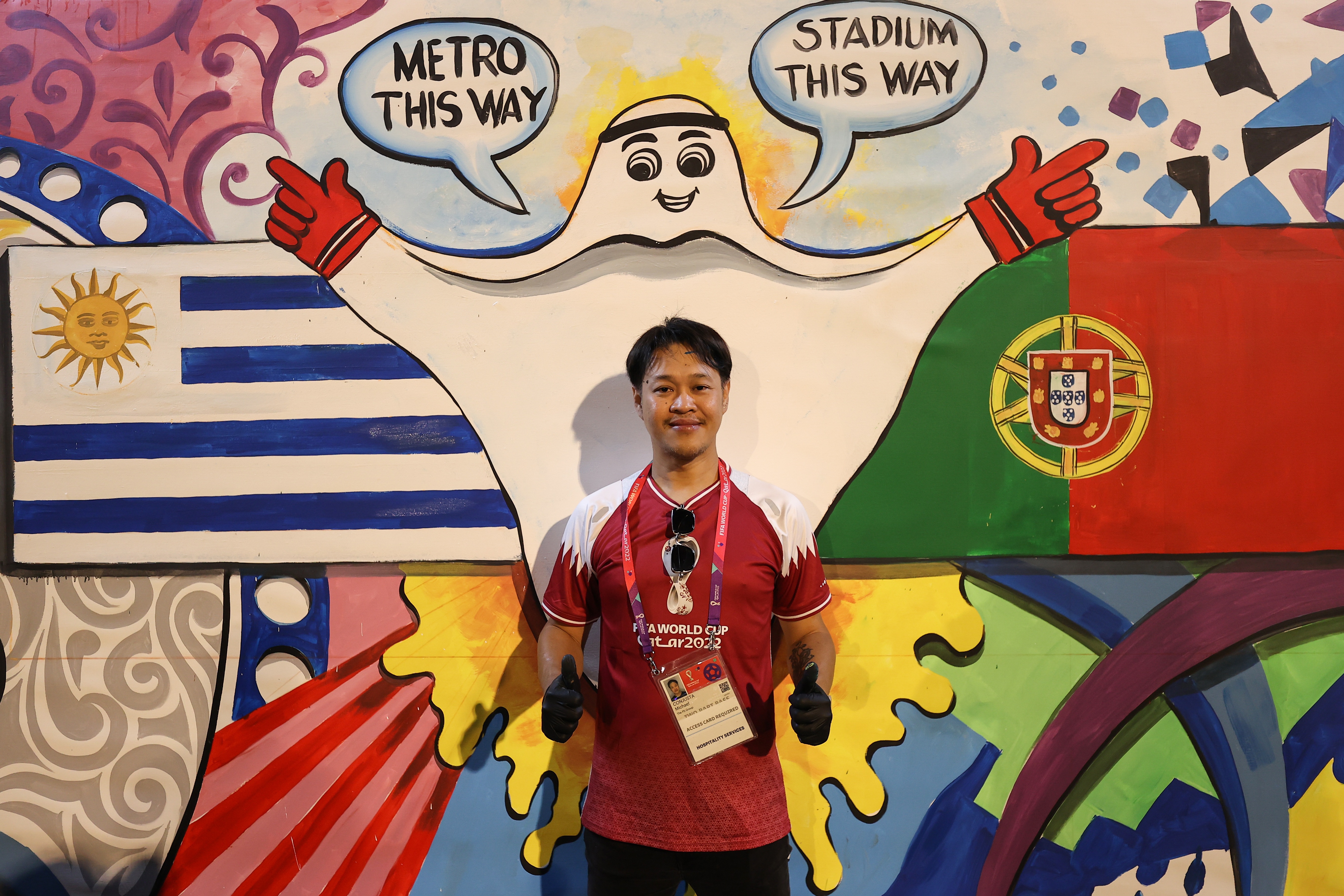 Filipino artist, Doha, Qatar