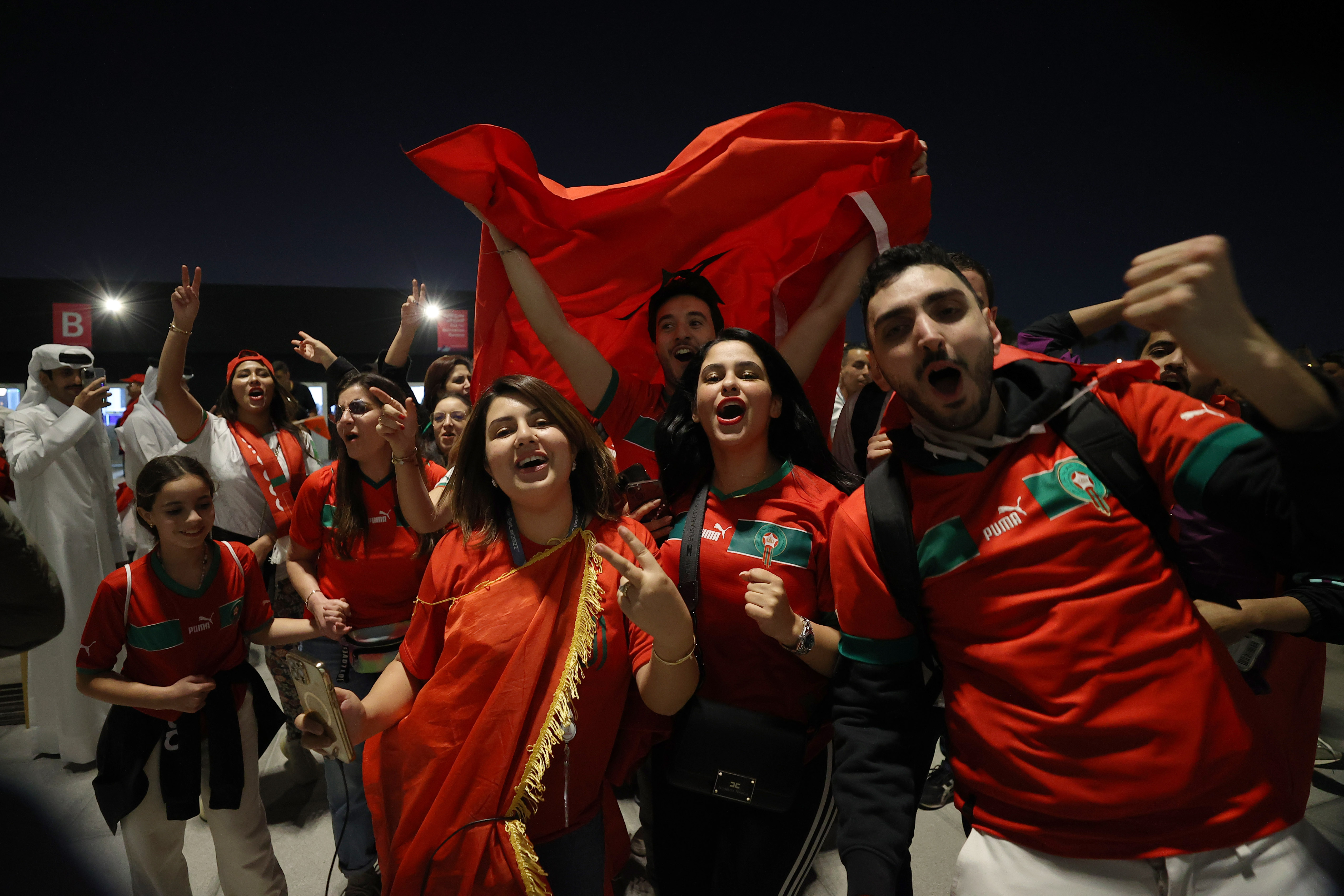 morocco fans